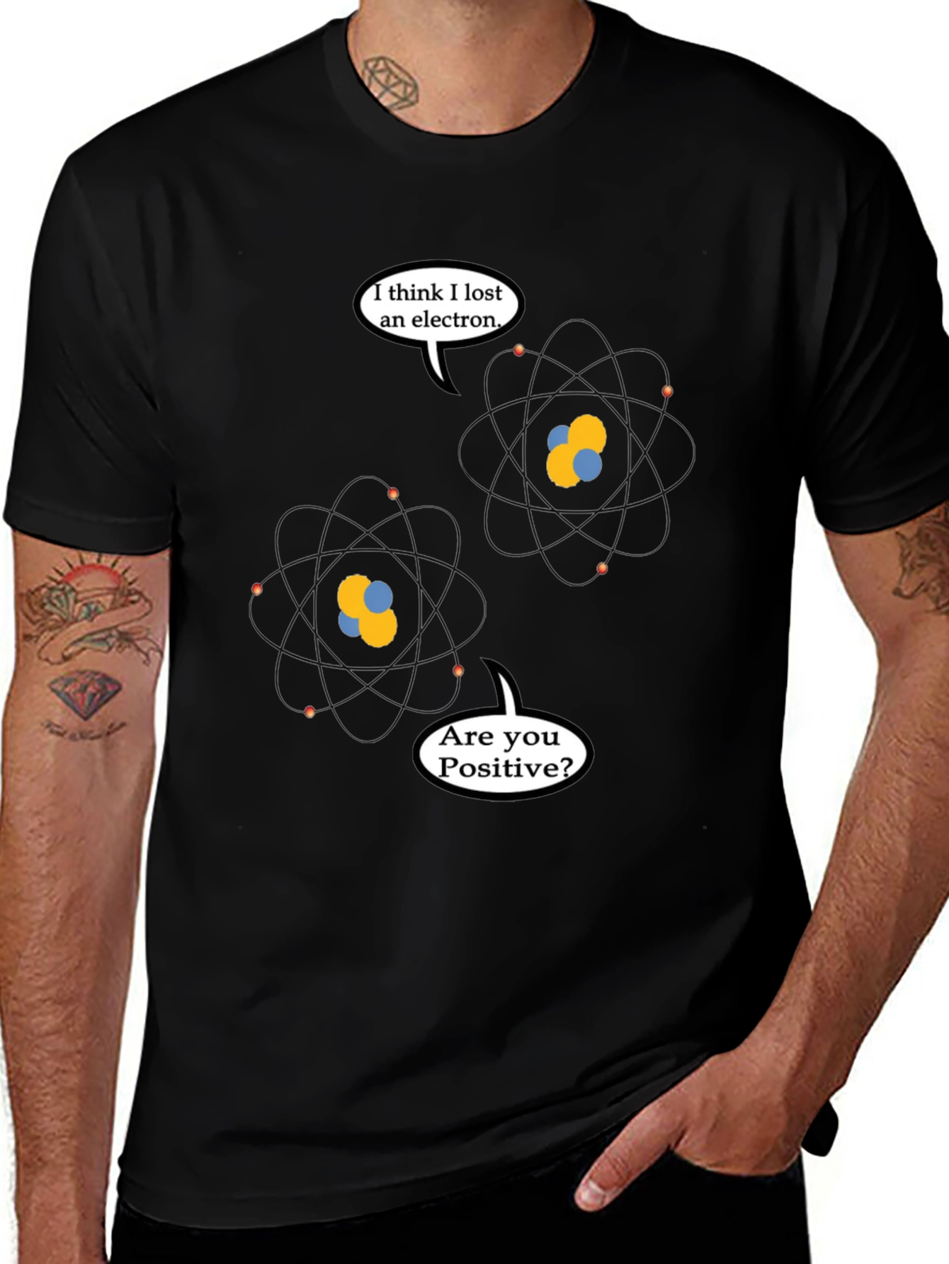 Funny Physics Pun T-Shirt - Lost Electron