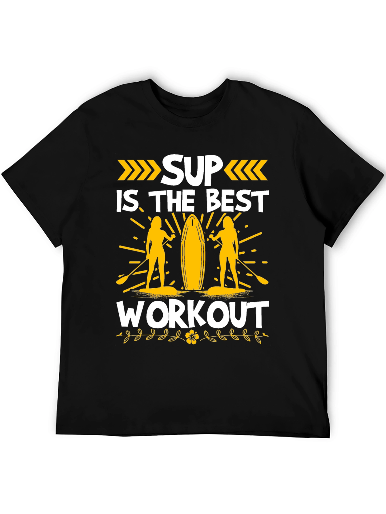 SUP Workout T-Shirt: Stand-Up Paddle Boarding