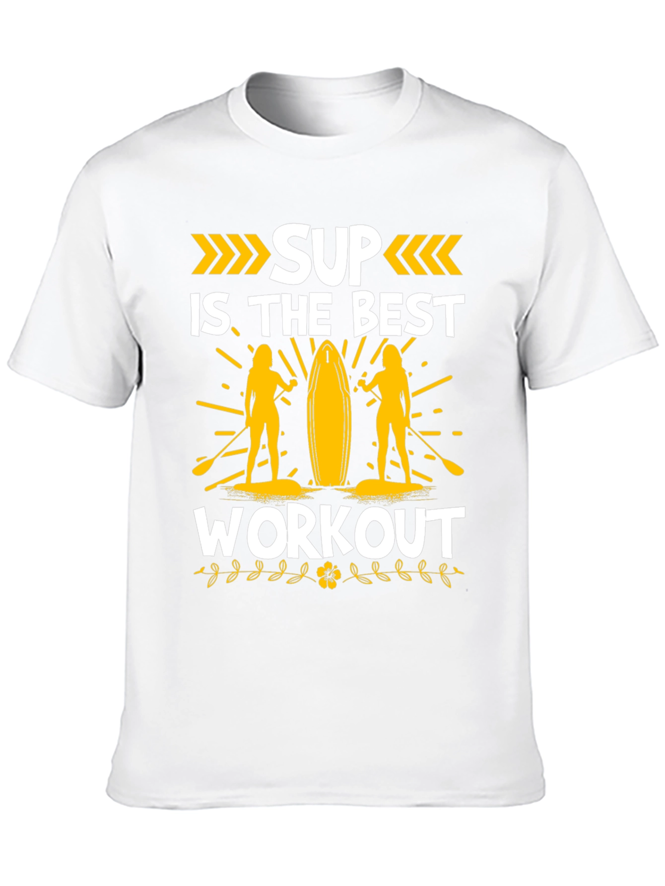 SUP Workout T-Shirt: Stand-Up Paddle Boarding