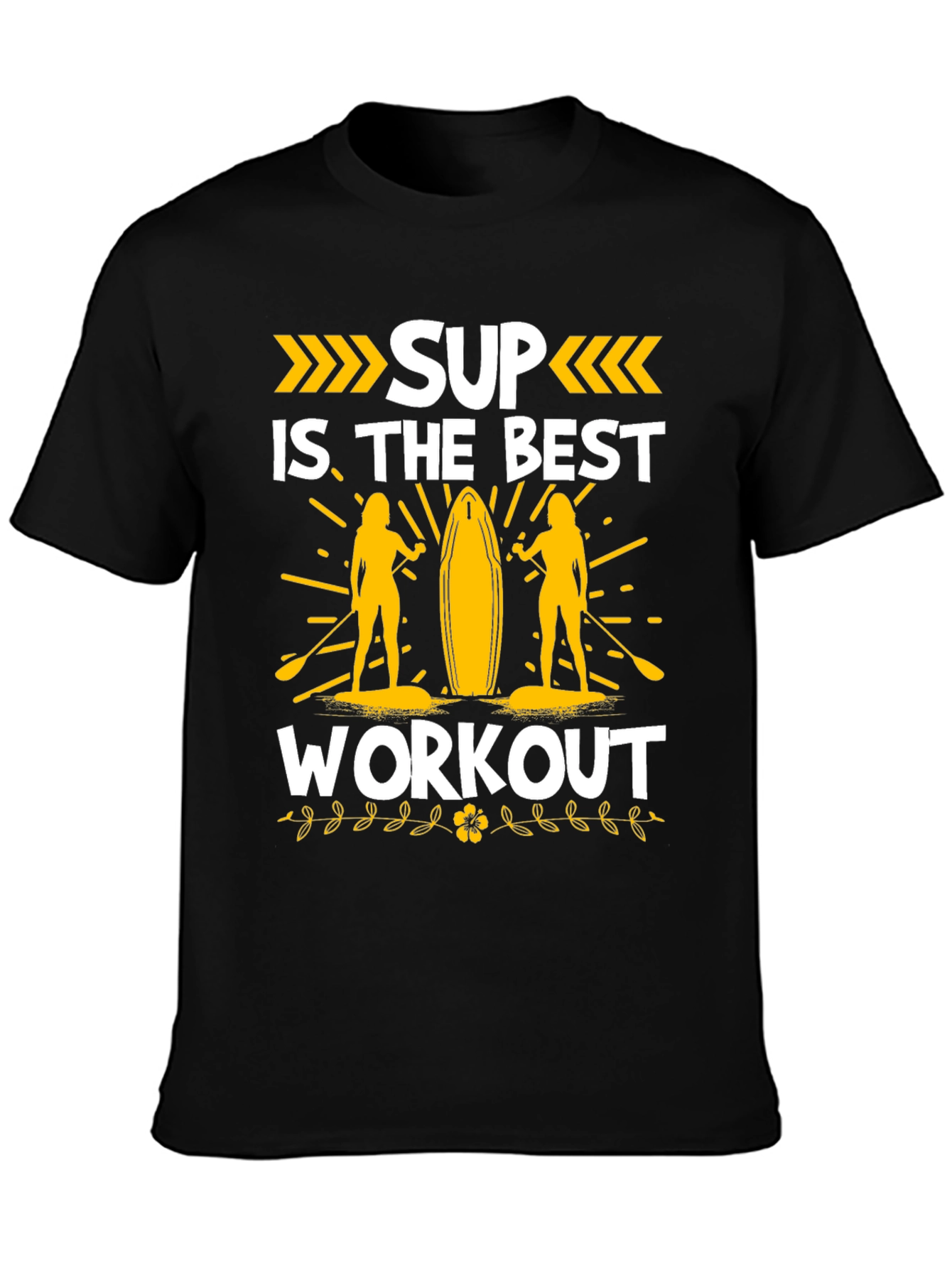 SUP Workout T-Shirt: Stand-Up Paddle Boarding