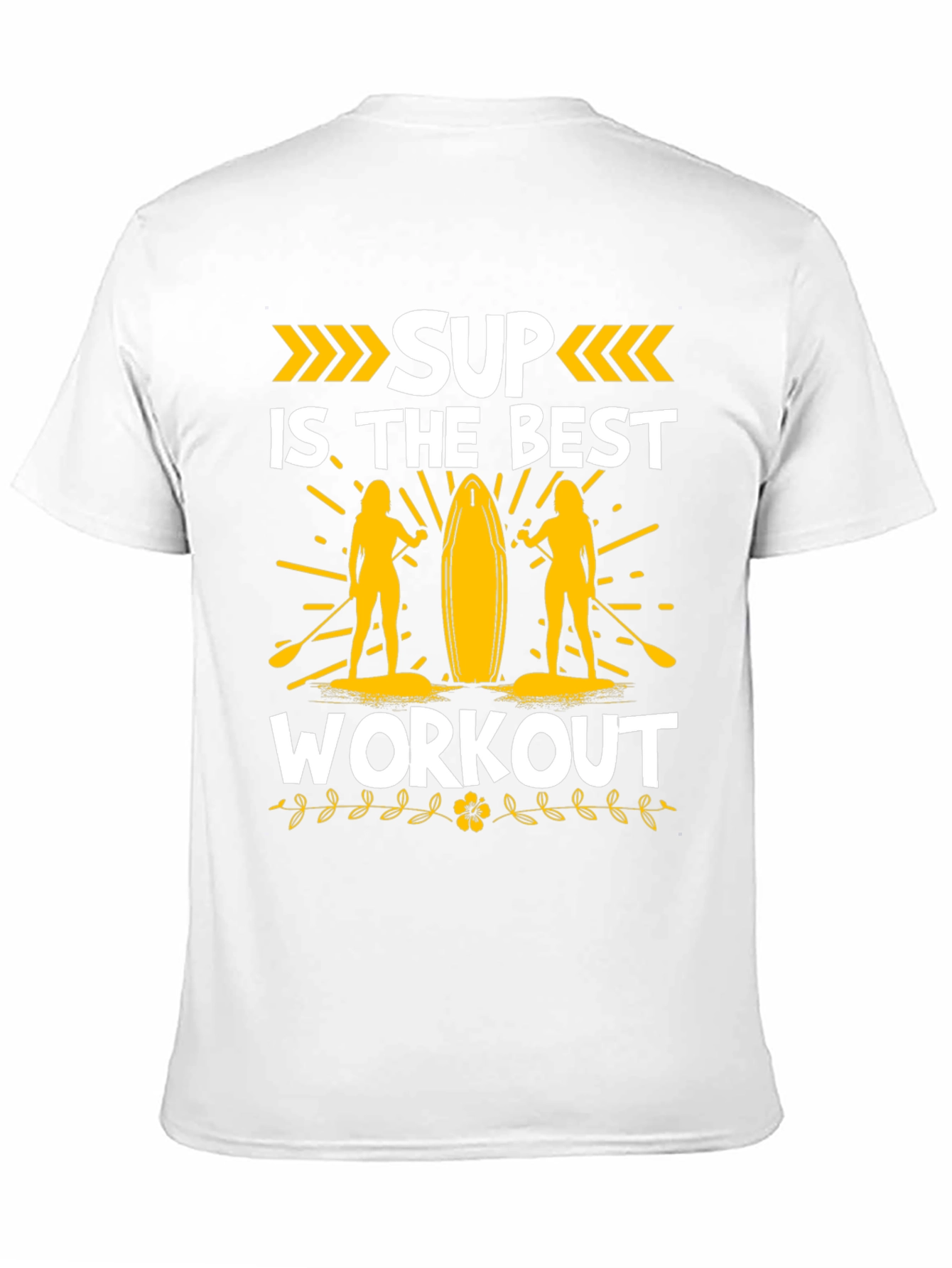 SUP Workout T-Shirt: Stand-Up Paddle Boarding