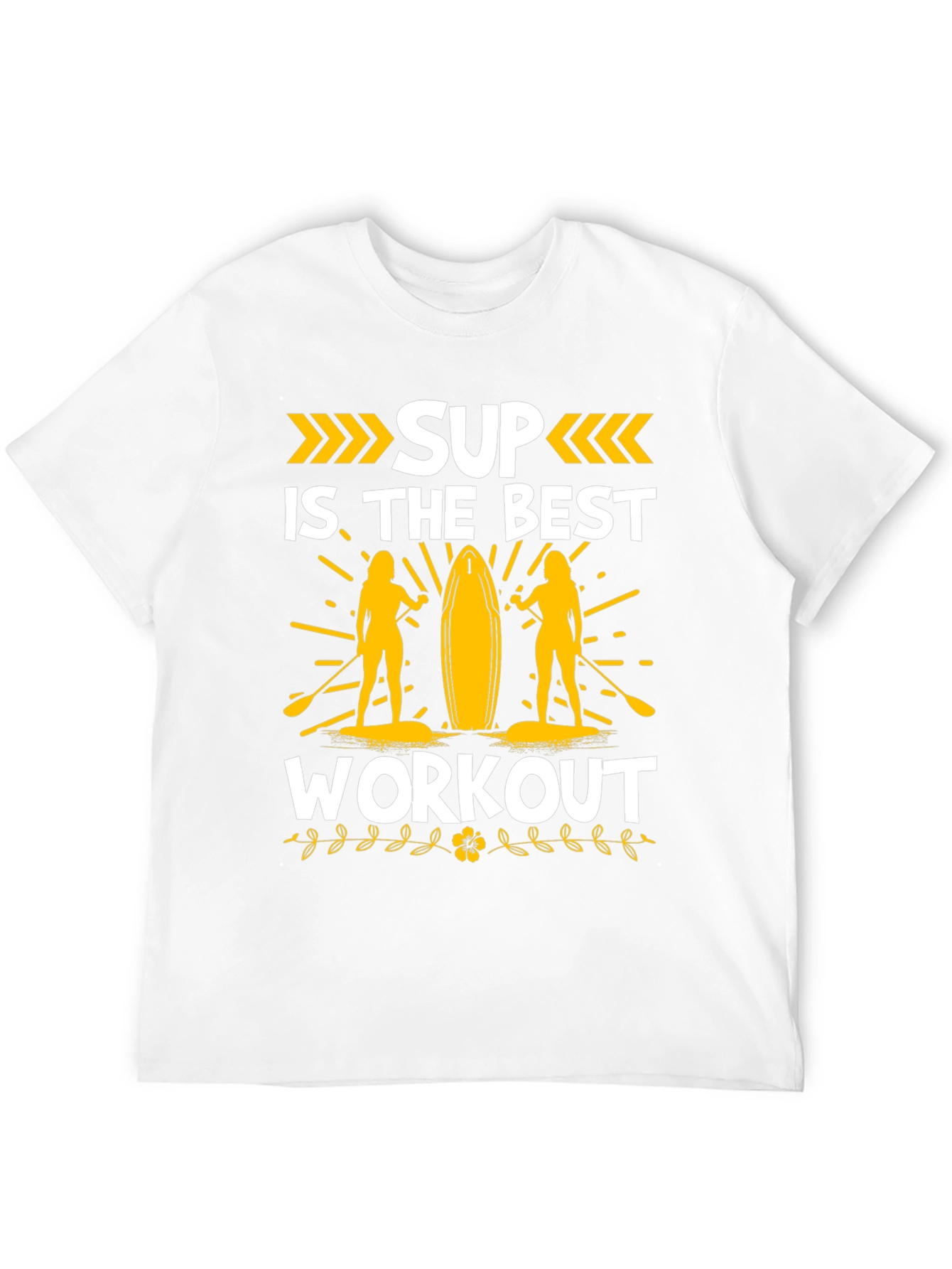 SUP Workout T-Shirt: Stand-Up Paddle Boarding