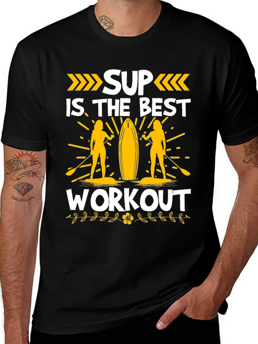SUP Workout T-Shirt: Stand-Up Paddle Boarding
