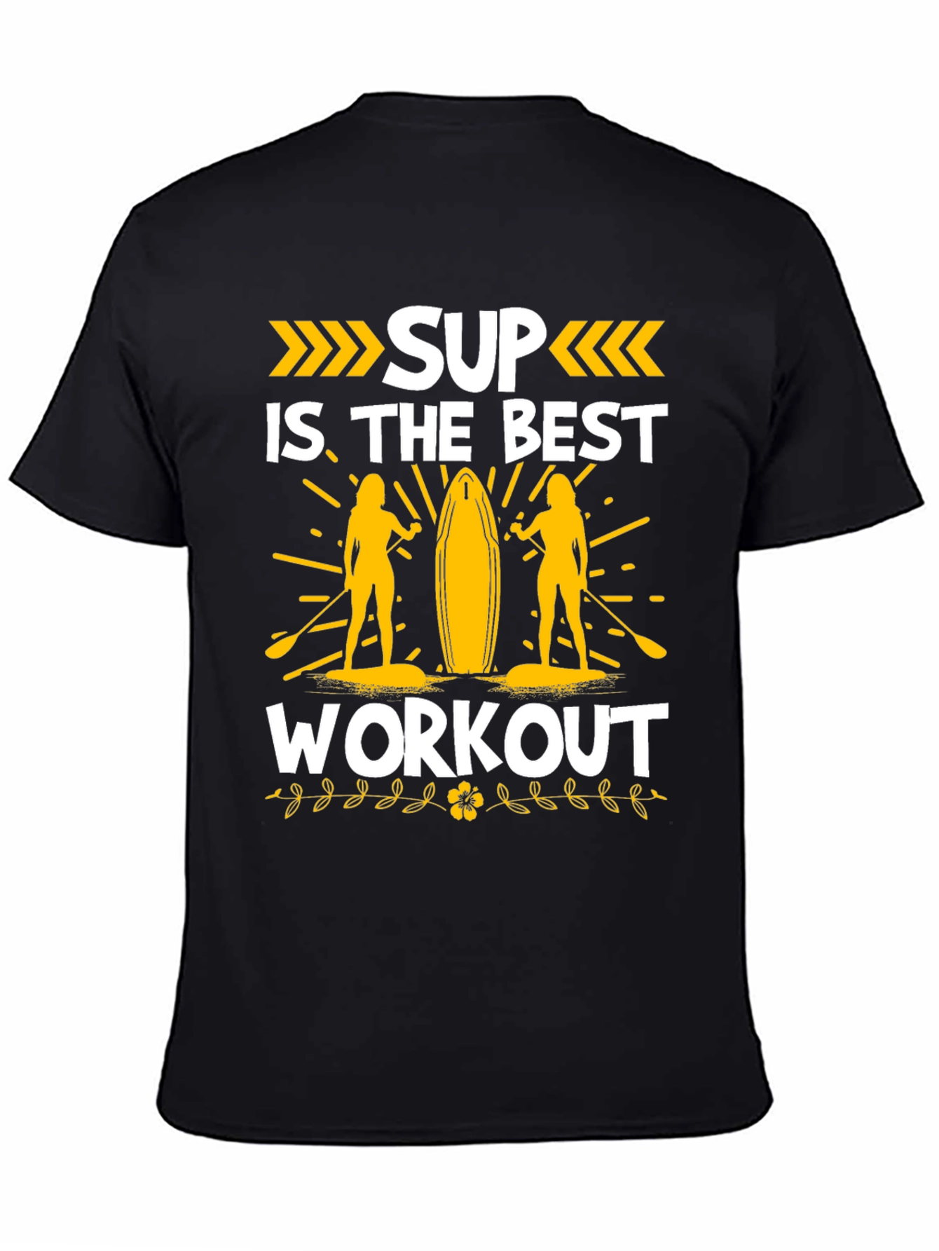 SUP Workout T-Shirt: Stand-Up Paddle Boarding