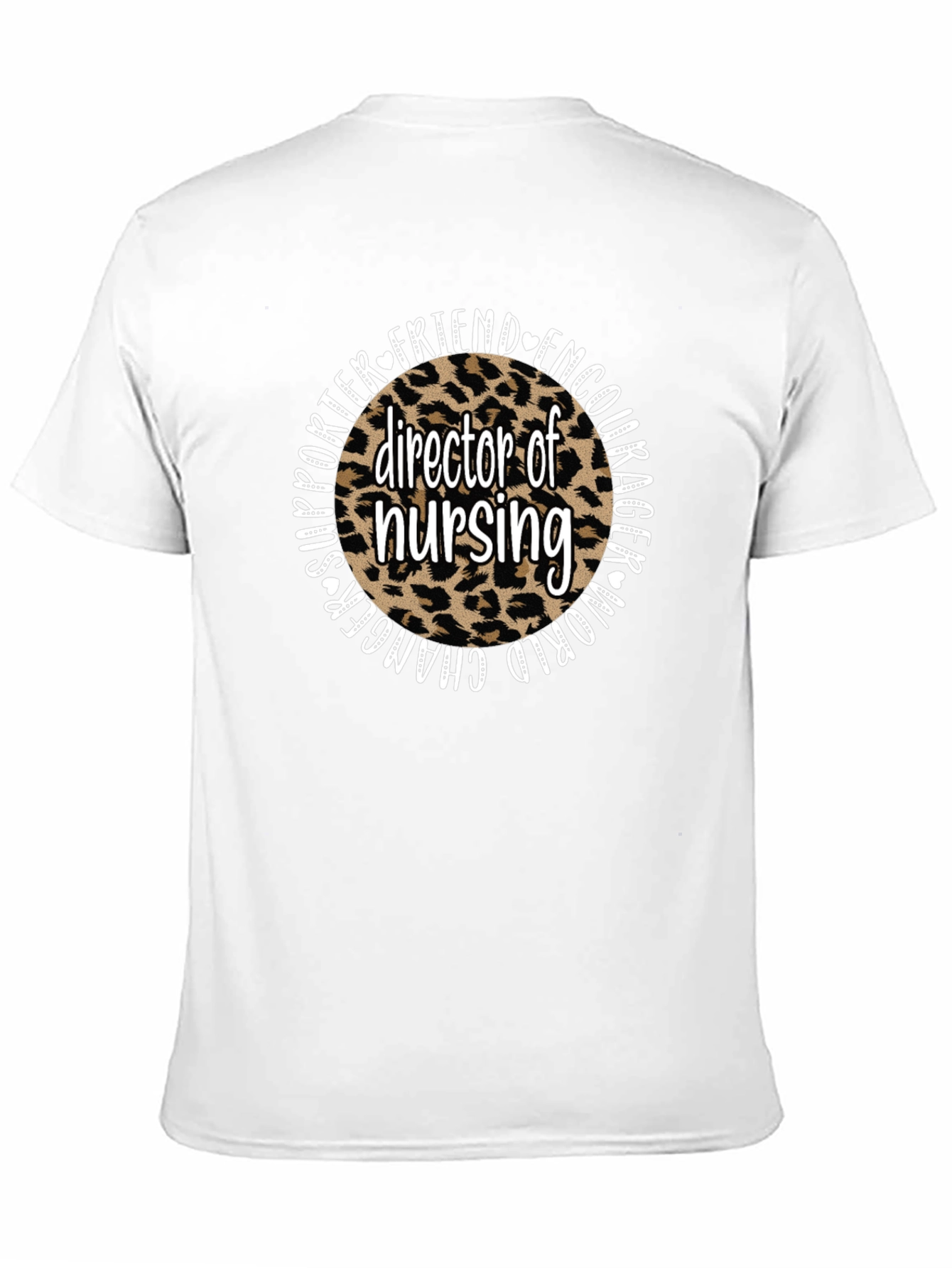 Director of Nursing Leopard Print T-Shirt