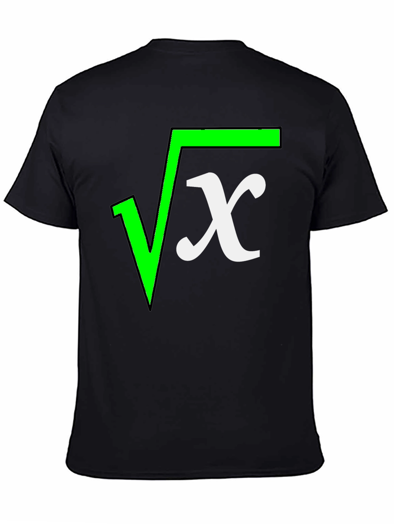 Square Root X Funny Math T-Shirt