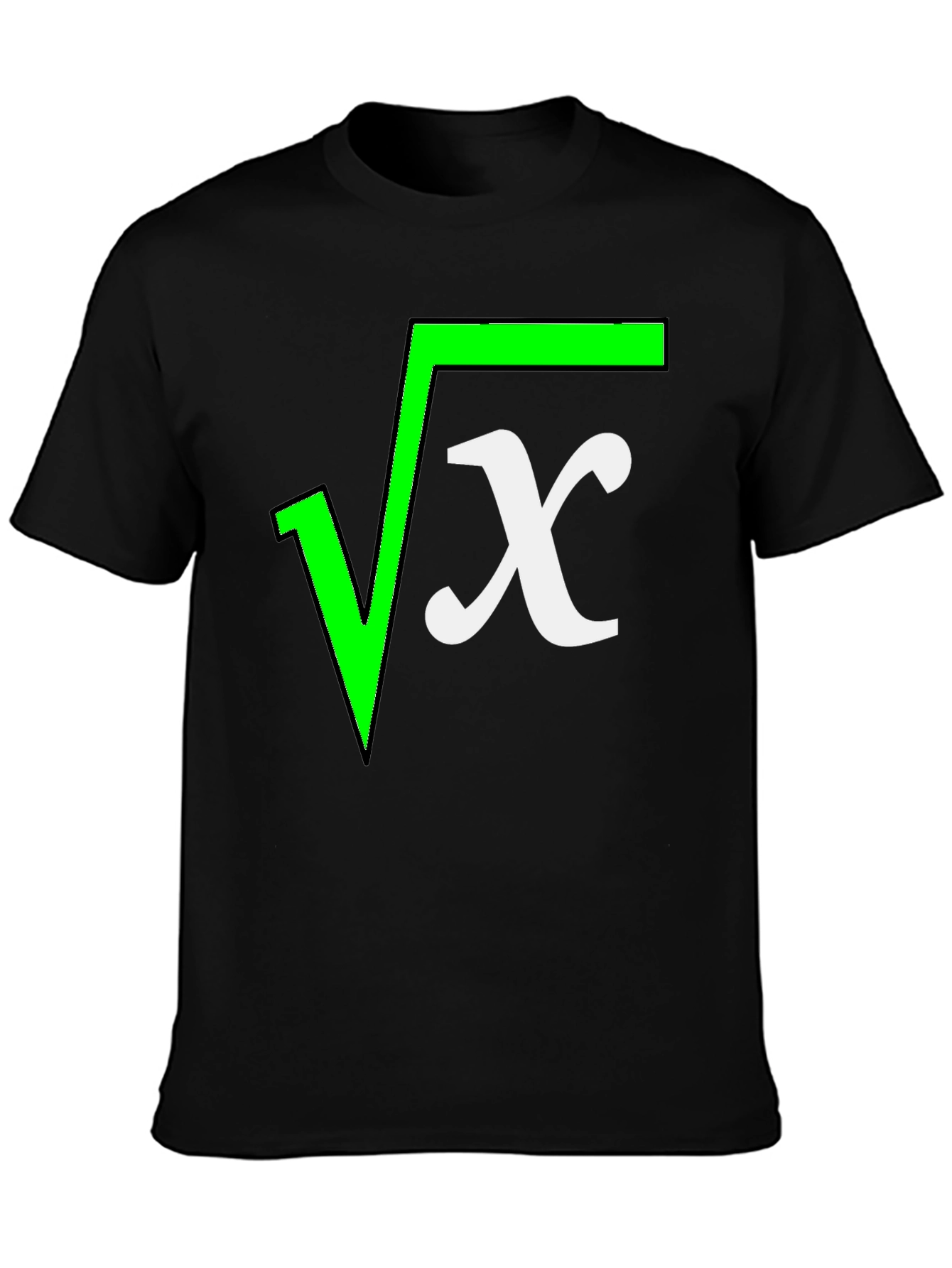 Square Root X Funny Math T-Shirt