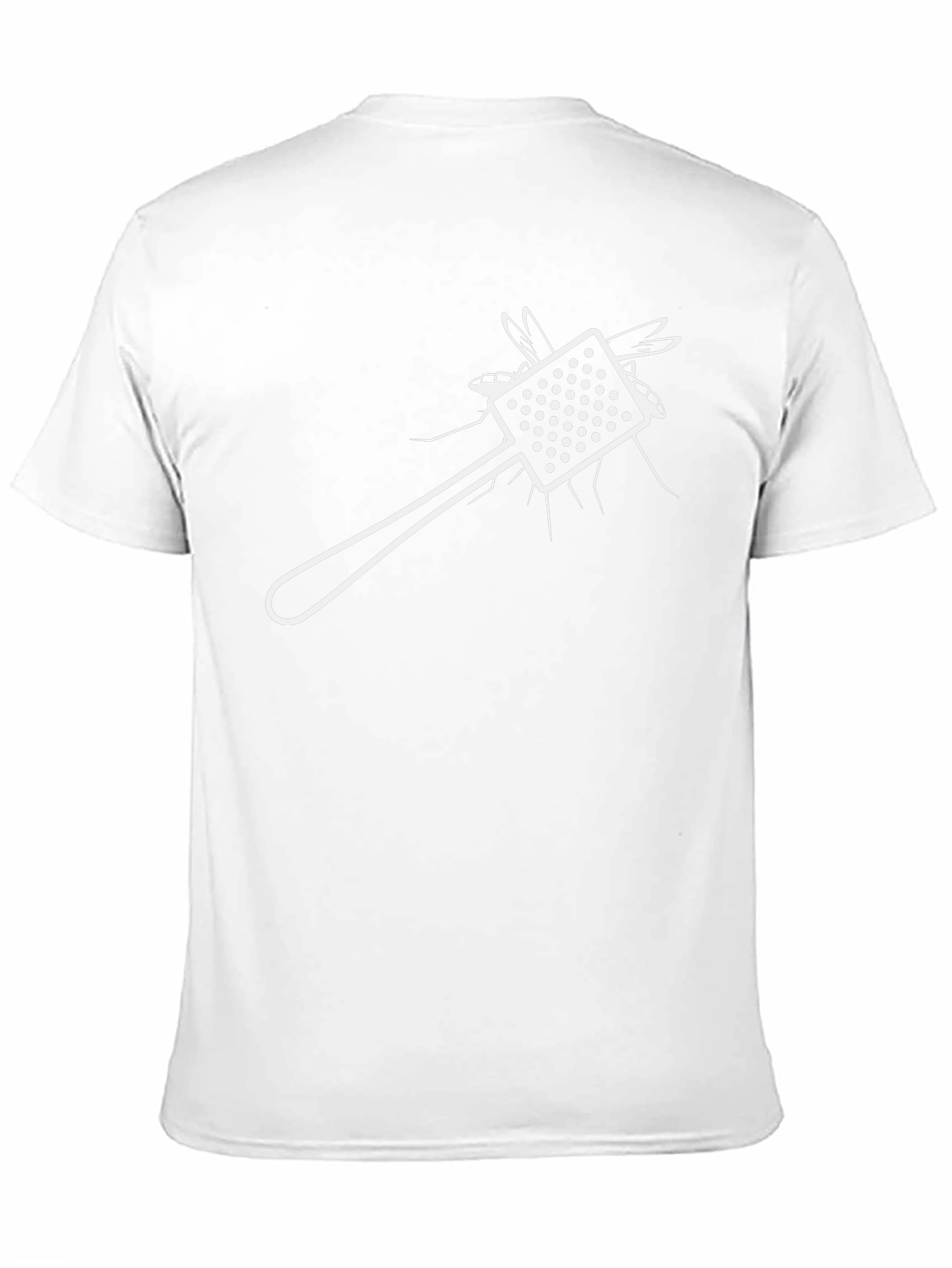 Funny Fly Swatter Graphic Tee - Novelty T-Shirt
