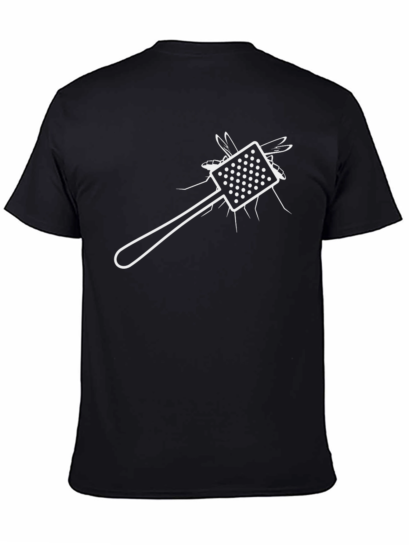 Funny Fly Swatter Graphic Tee - Novelty T-Shirt