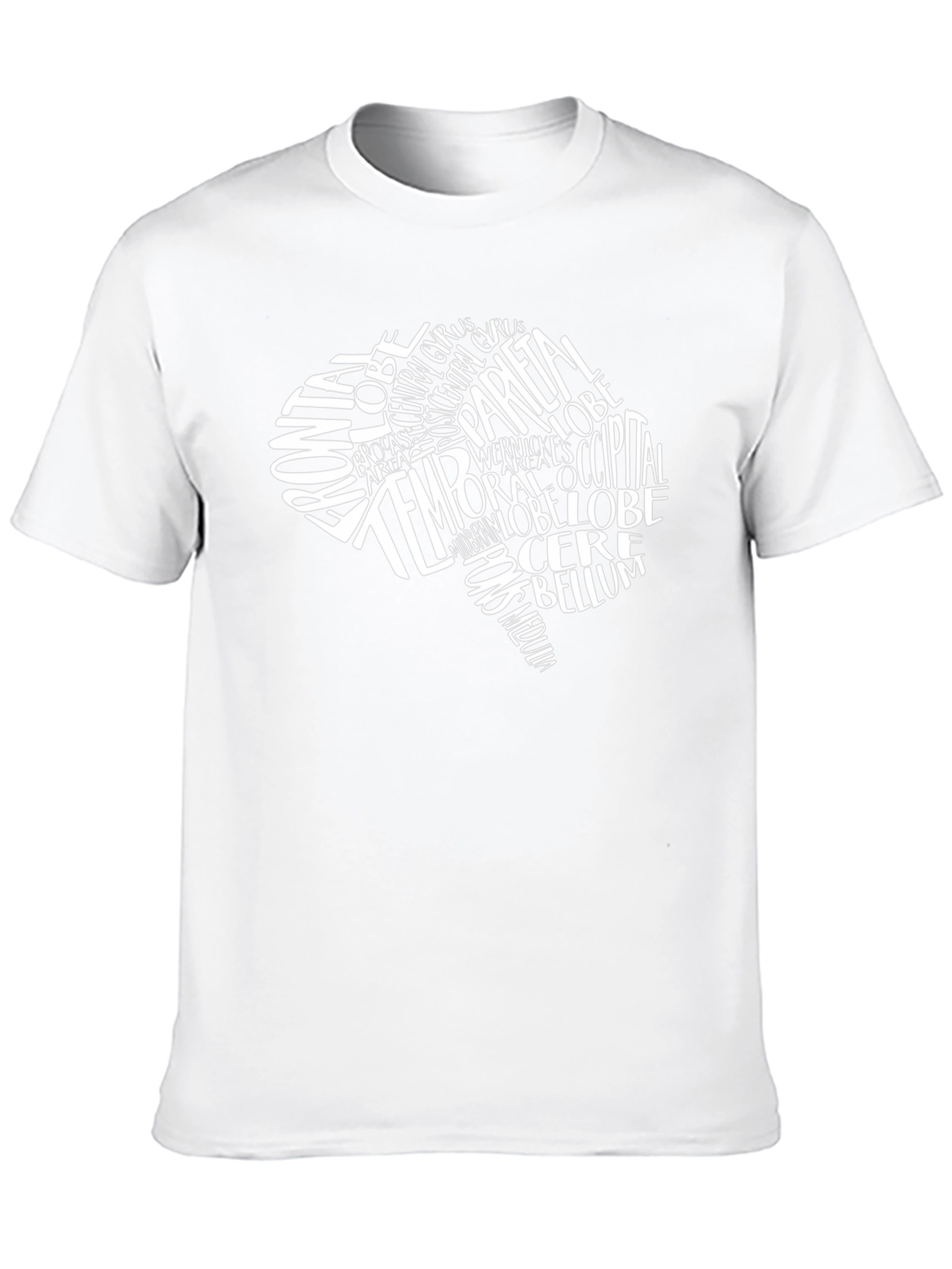 Anatomical Brain T-Shirt - Neurology Neurosurgeon Gift