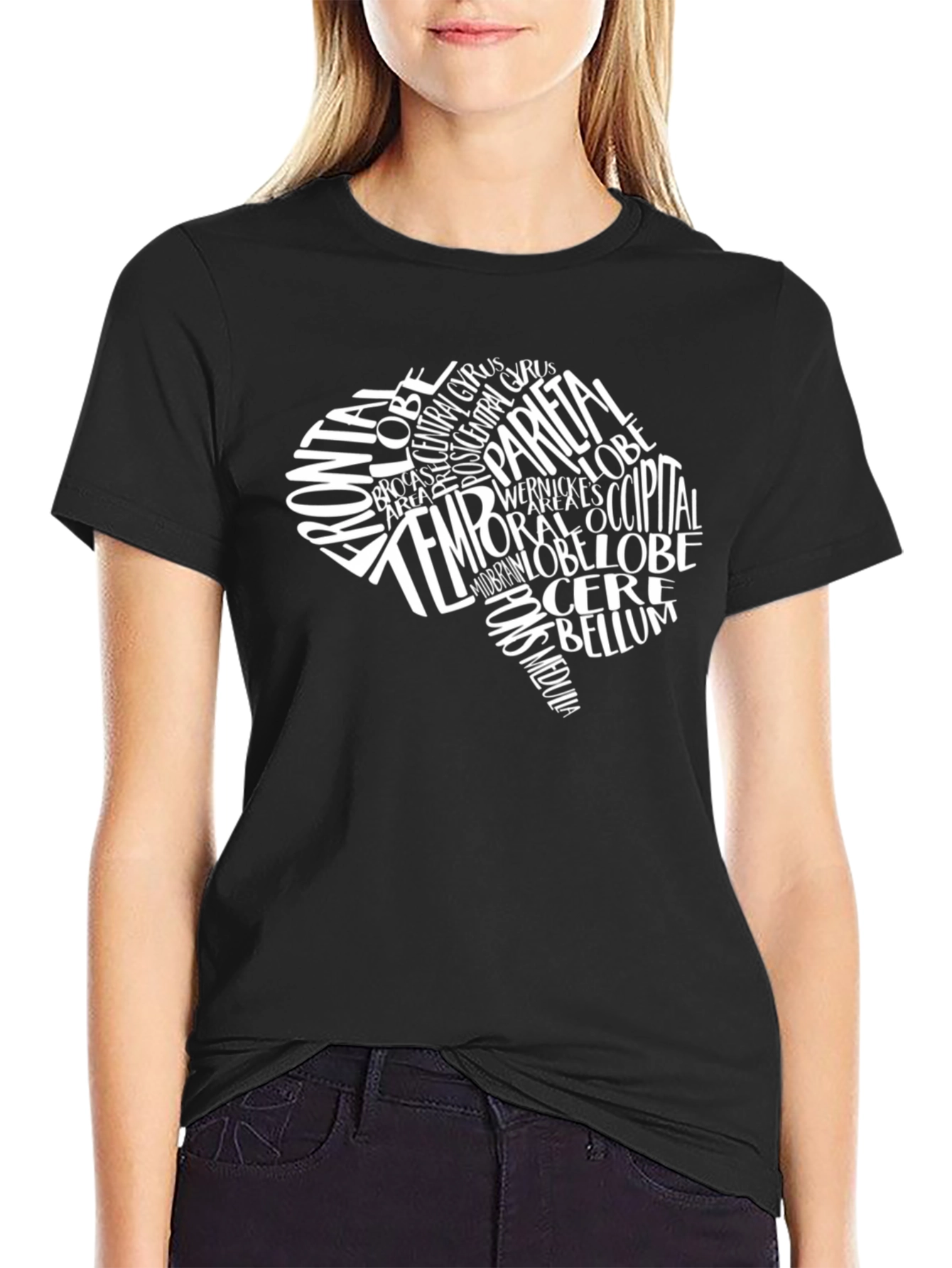 Anatomical Brain T-Shirt - Neurology Neurosurgeon Gift