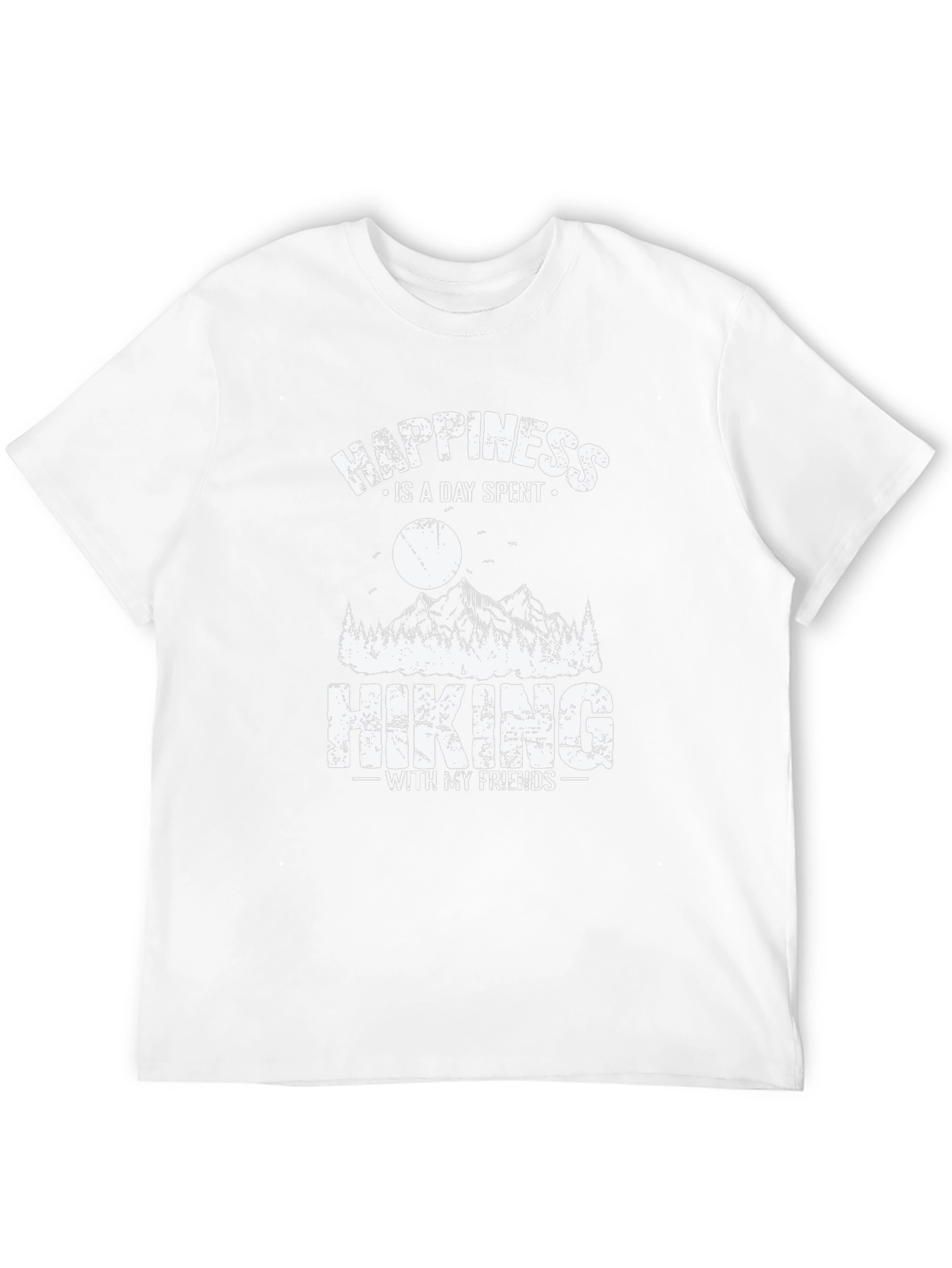 Happiness is Hiking Graphic T-Shirt