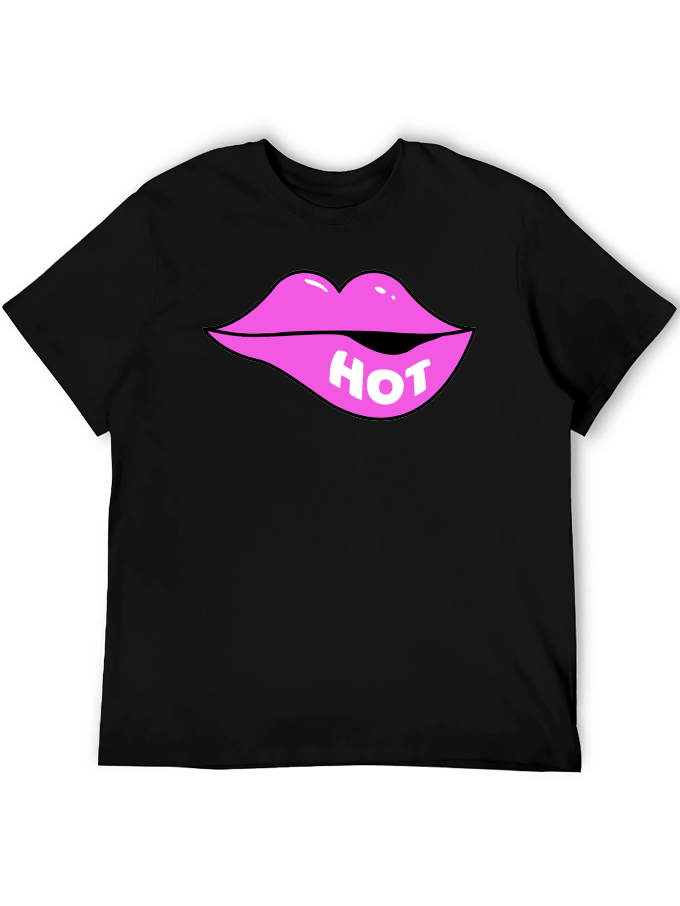 Hot Lips Graphic Tee - Bite Me T-Shirt