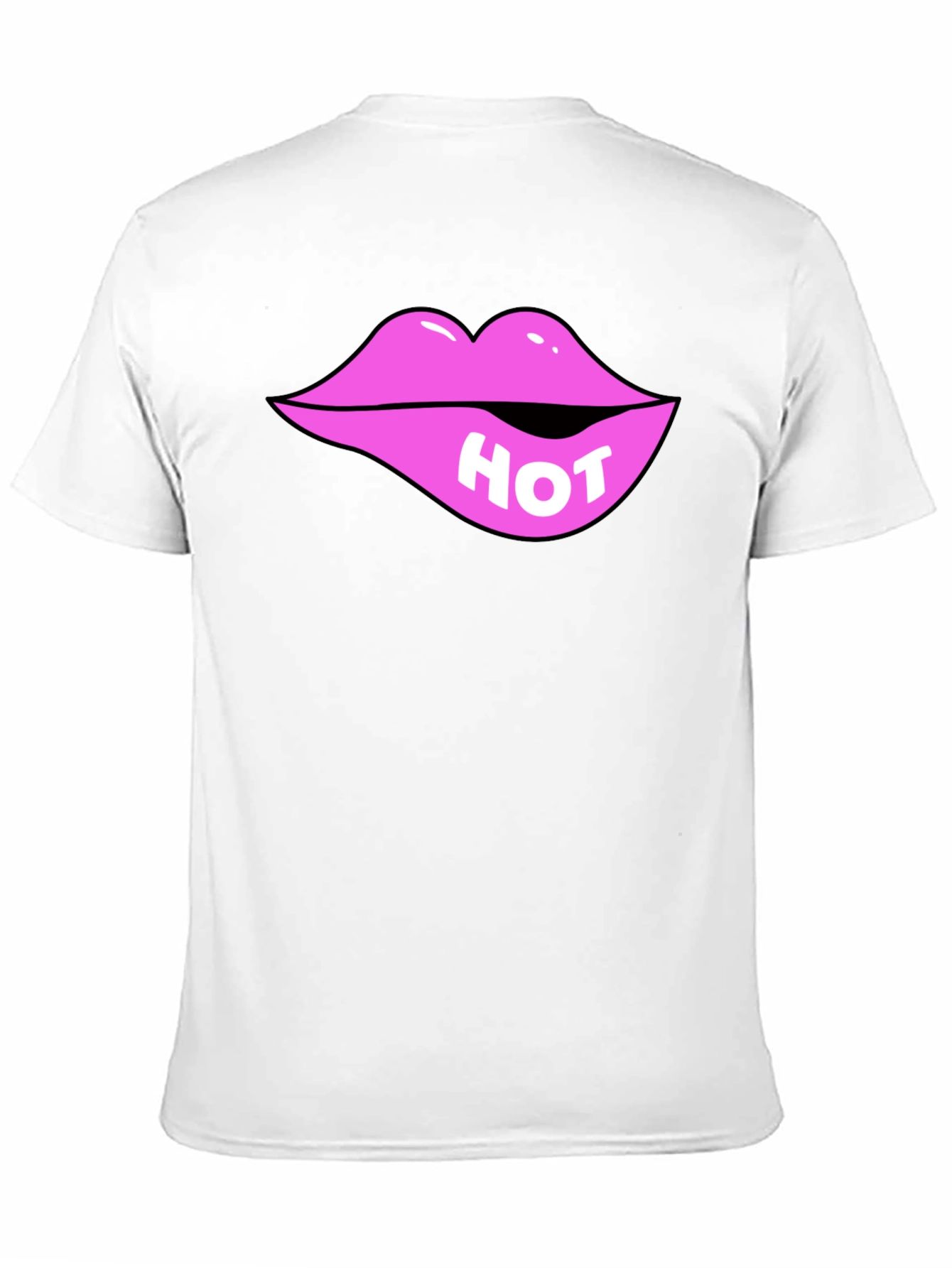 Hot Lips Graphic Tee - Bite Me T-Shirt