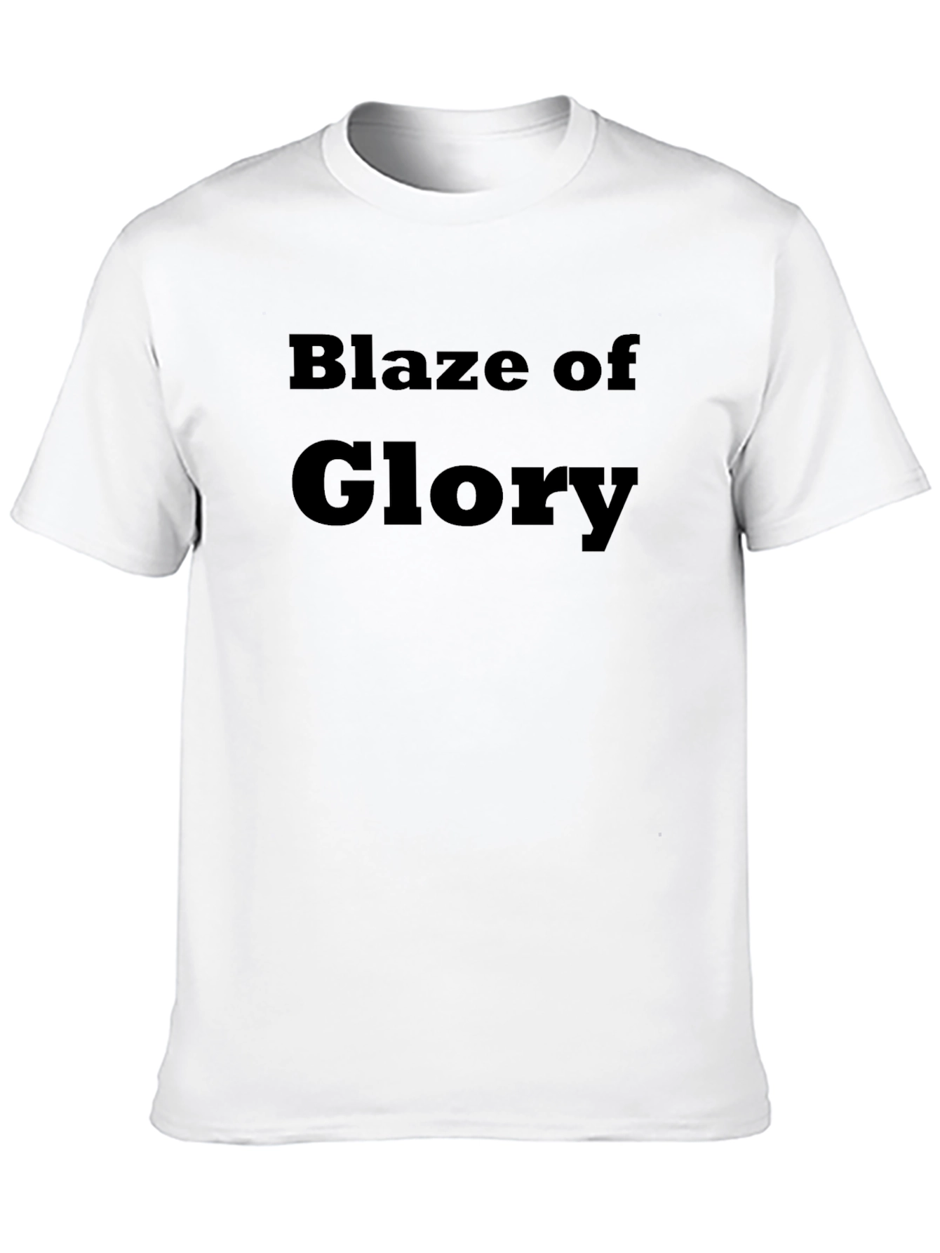 Blaze of Glory Black T-Shirt