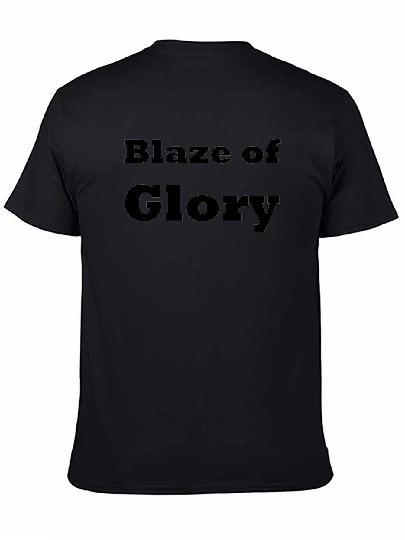 Blaze of Glory Black T-Shirt