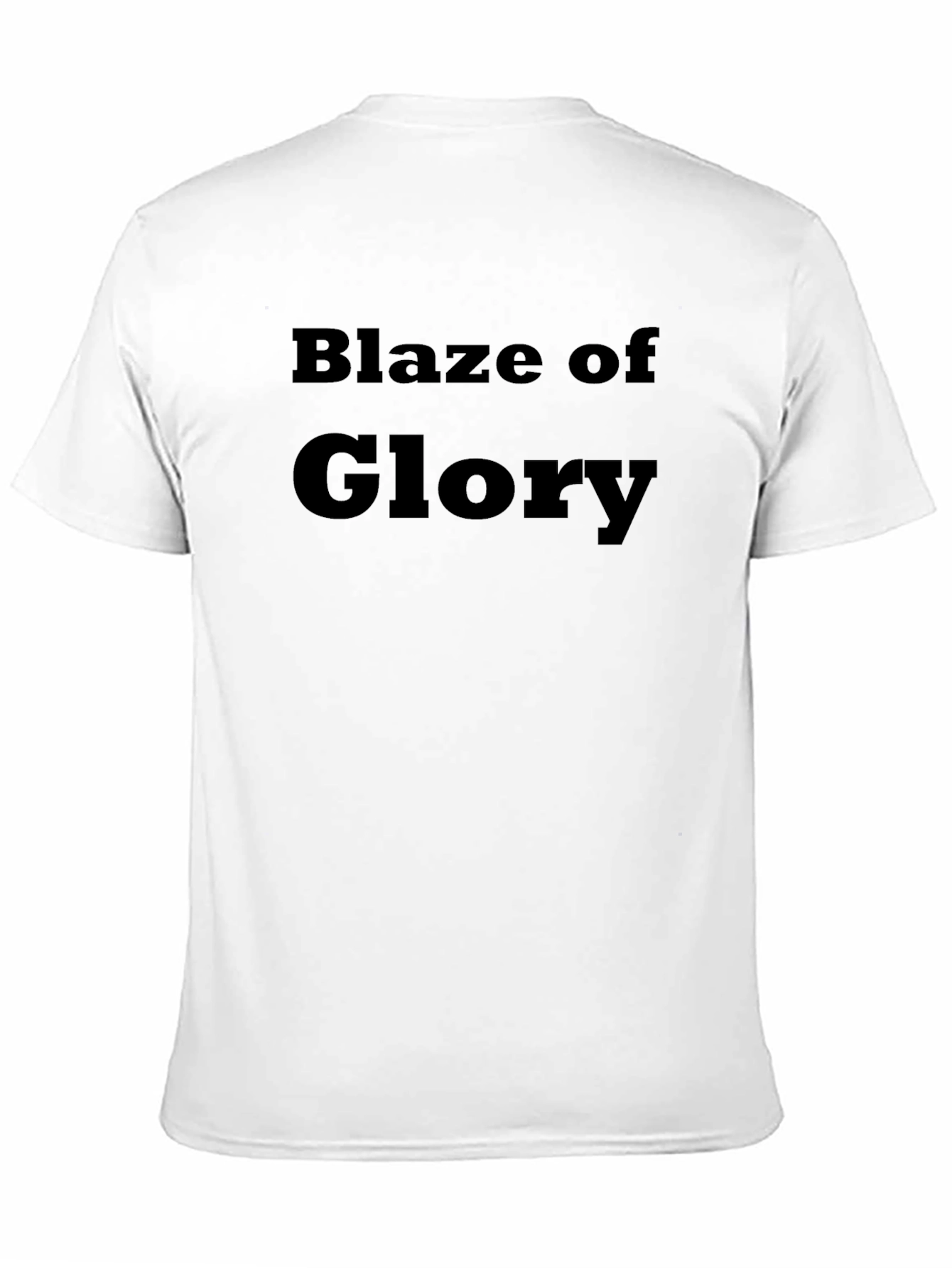 Blaze of Glory Black T-Shirt