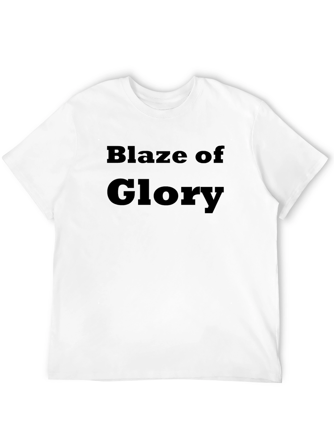 Blaze of Glory Black T-Shirt