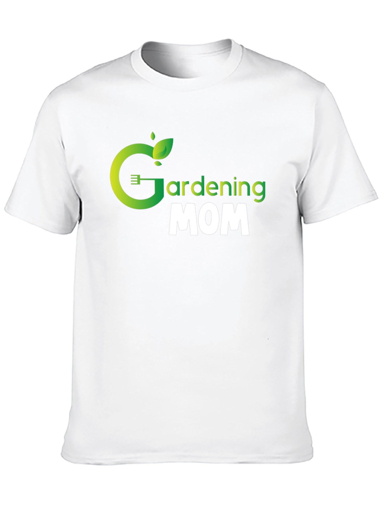 Gardening Mom Graphic Tee - Black