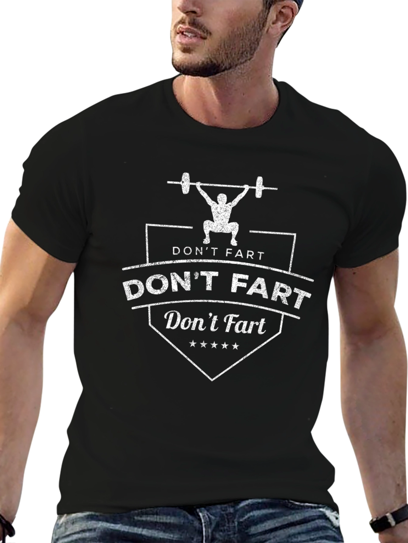 Dont Fart Weightlifting T-Shirt