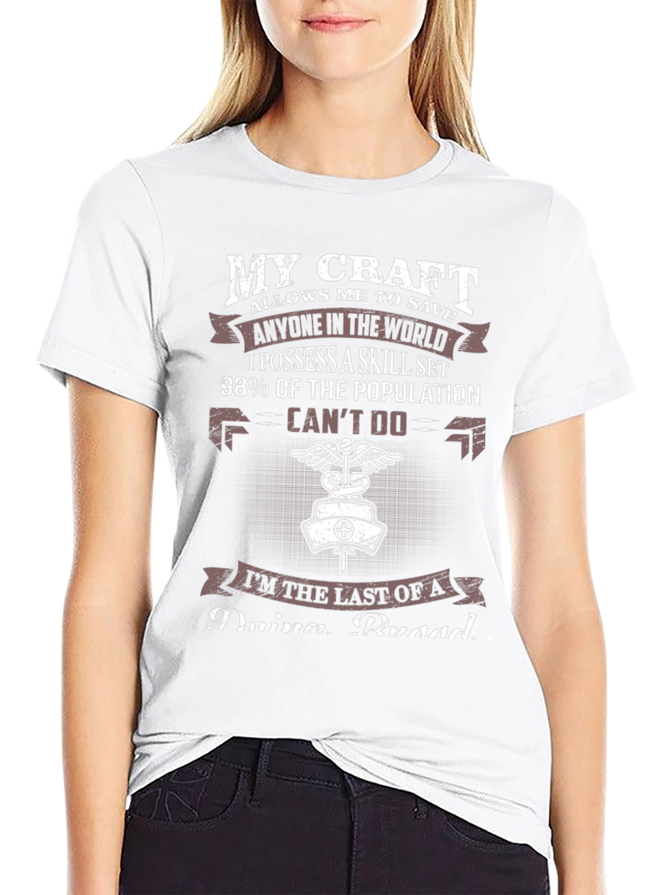 My Craft Nurse T-Shirt: Last of a Dying Breed