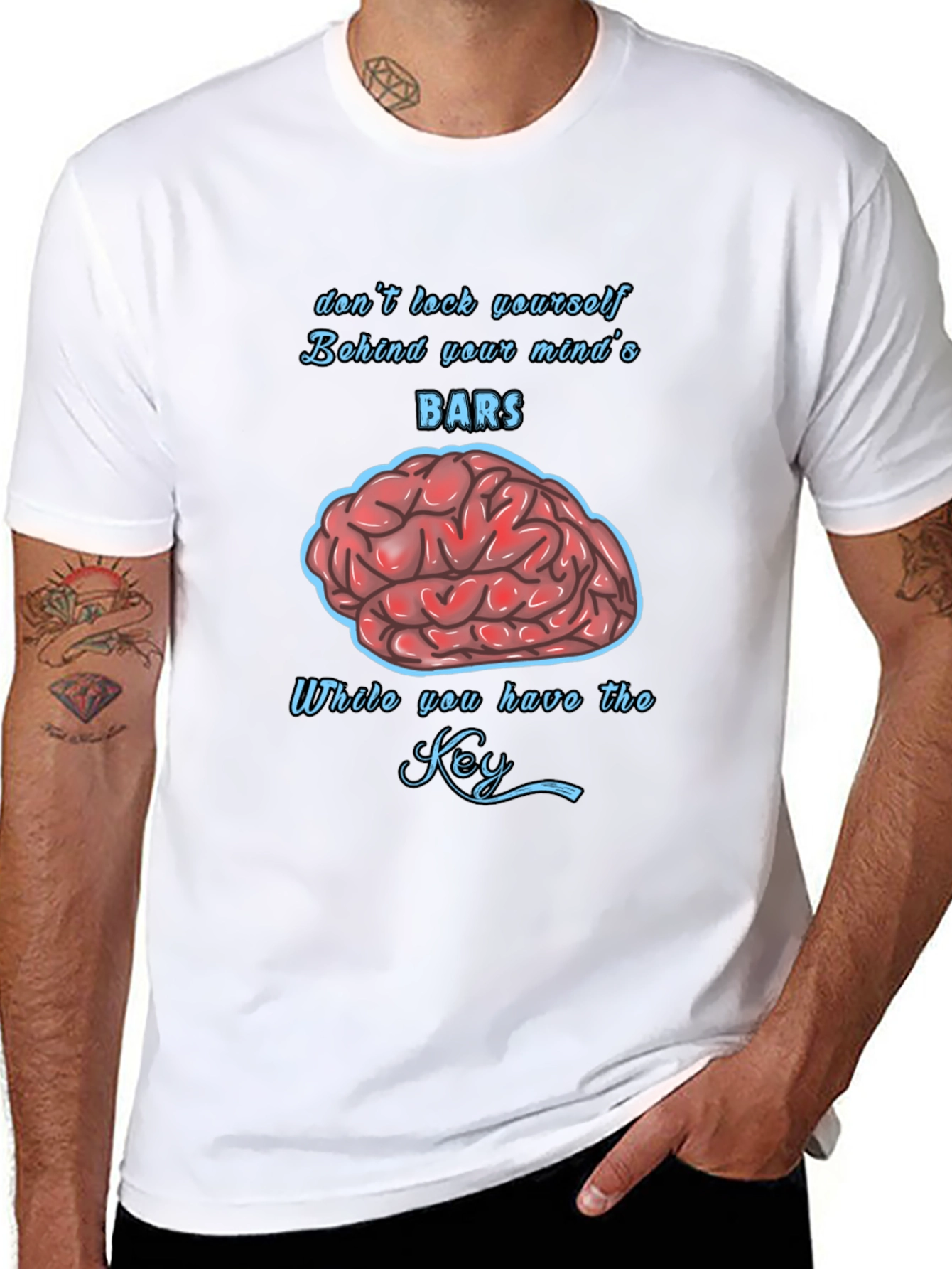 Minds Bars Graphic Tee