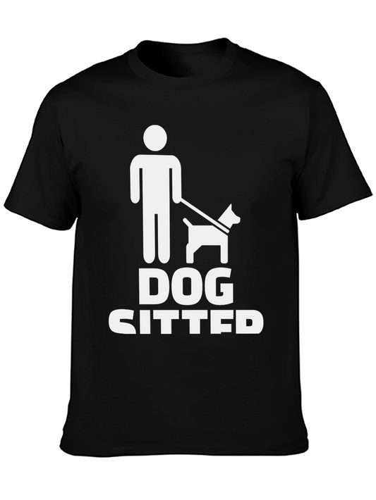 Dog Sitter T-Shirt - Novelty Pet Lover Tee