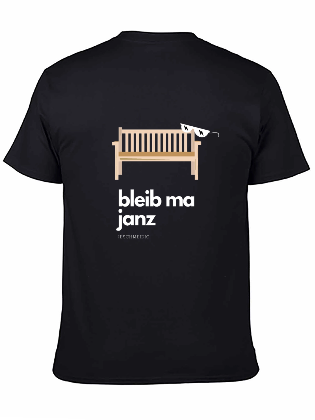 B Leib Ma Janz Black T-Shirt