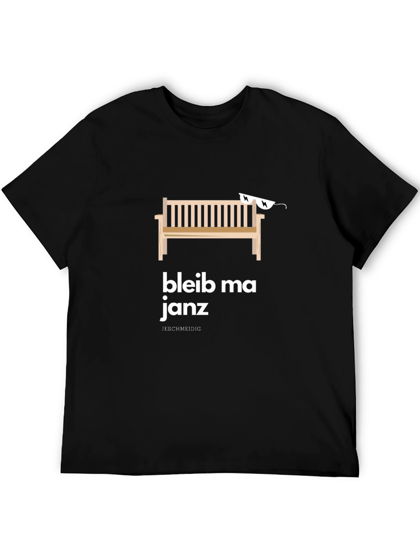 B Leib Ma Janz Black T-Shirt