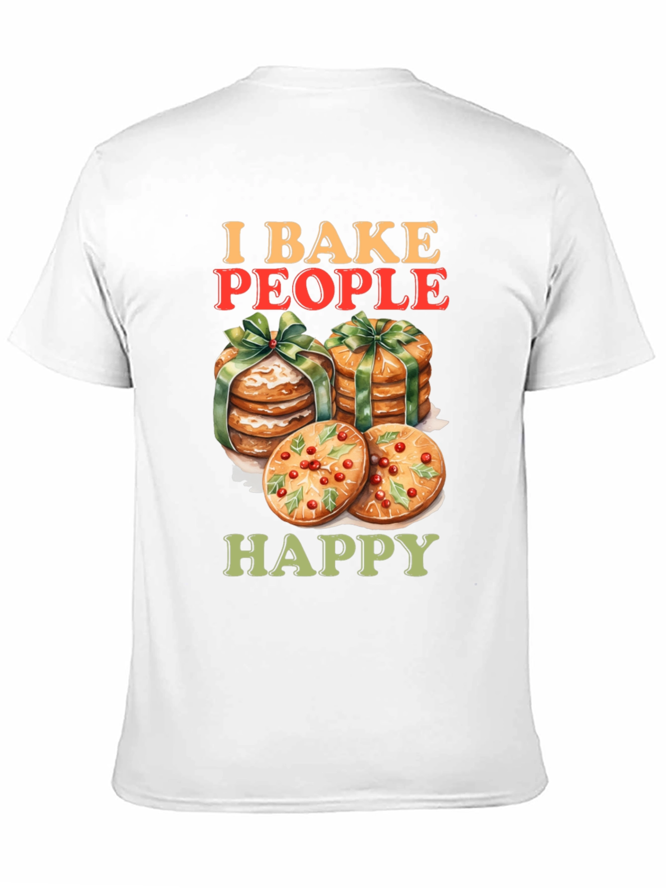 I Bake People Happy Graphic Tee