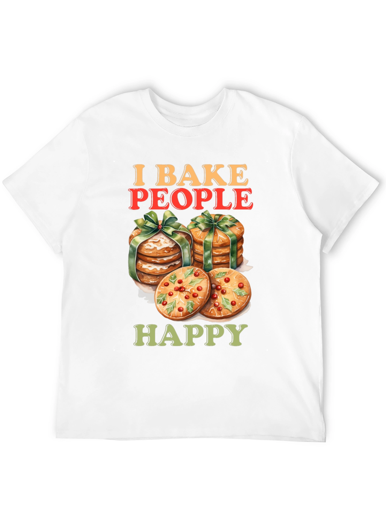 I Bake People Happy Graphic Tee