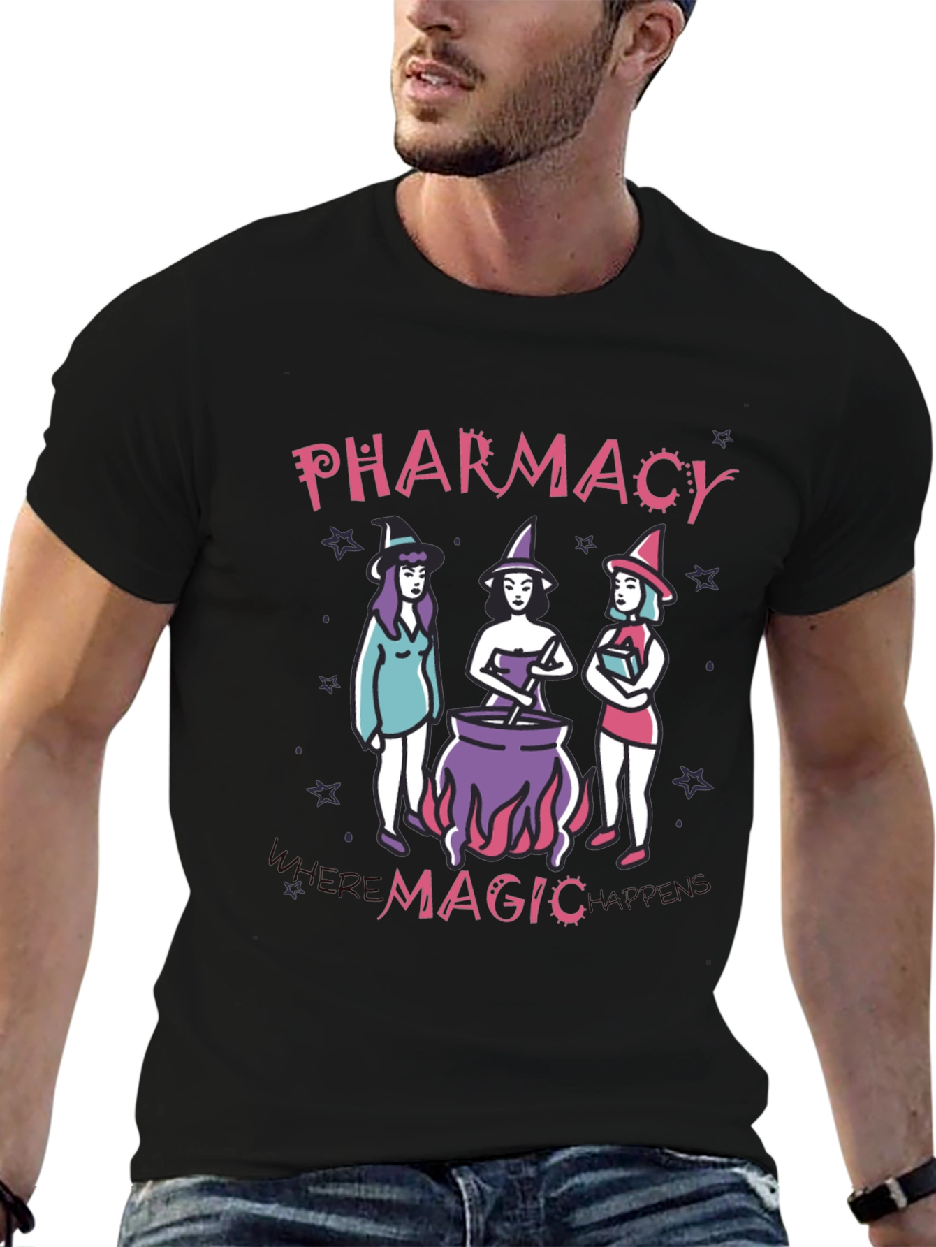 Pharmacy Magic T-Shirt | Witches Brew Halloween Tee
