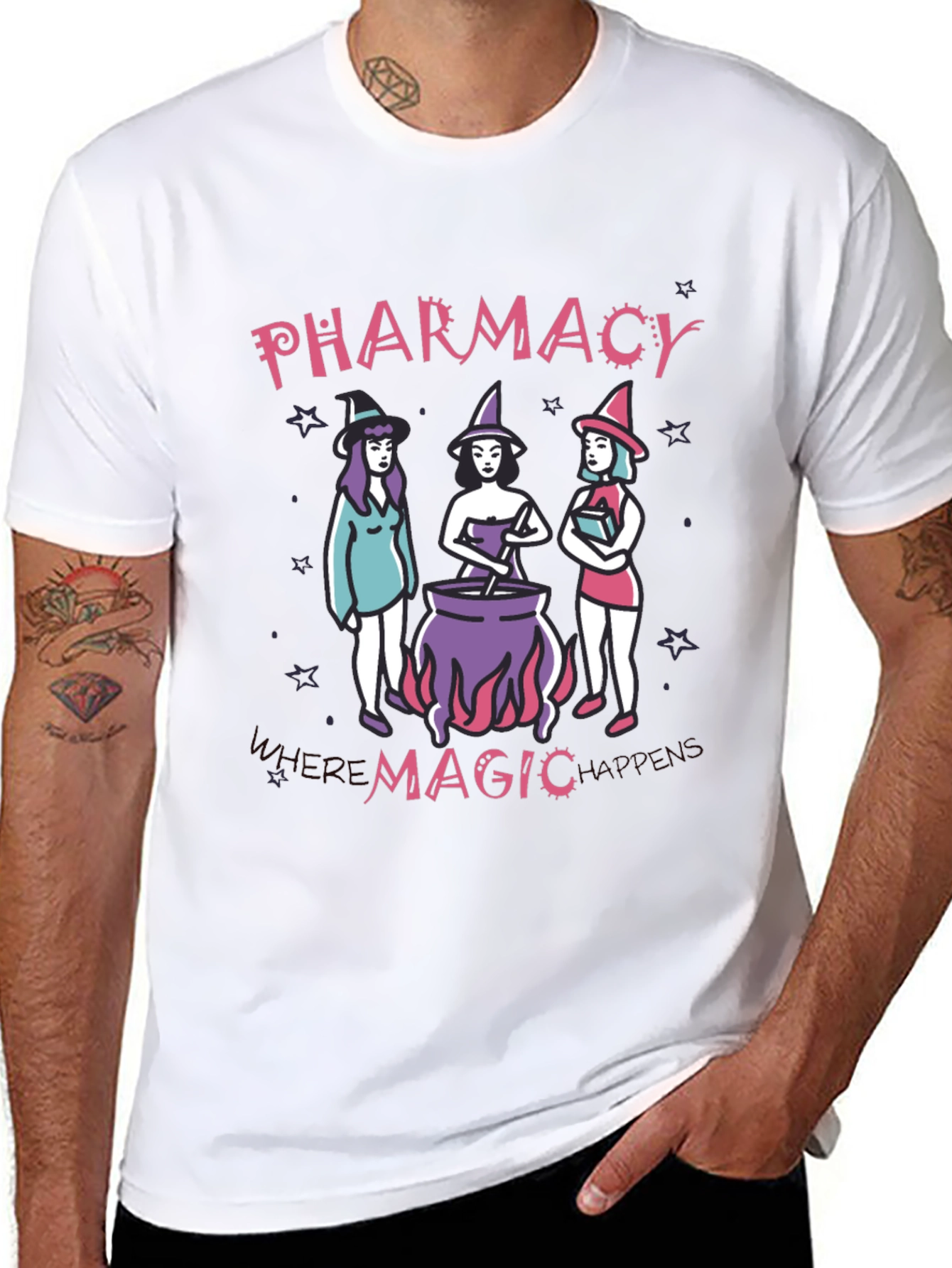 Pharmacy Magic T-Shirt | Witches Brew Halloween Tee