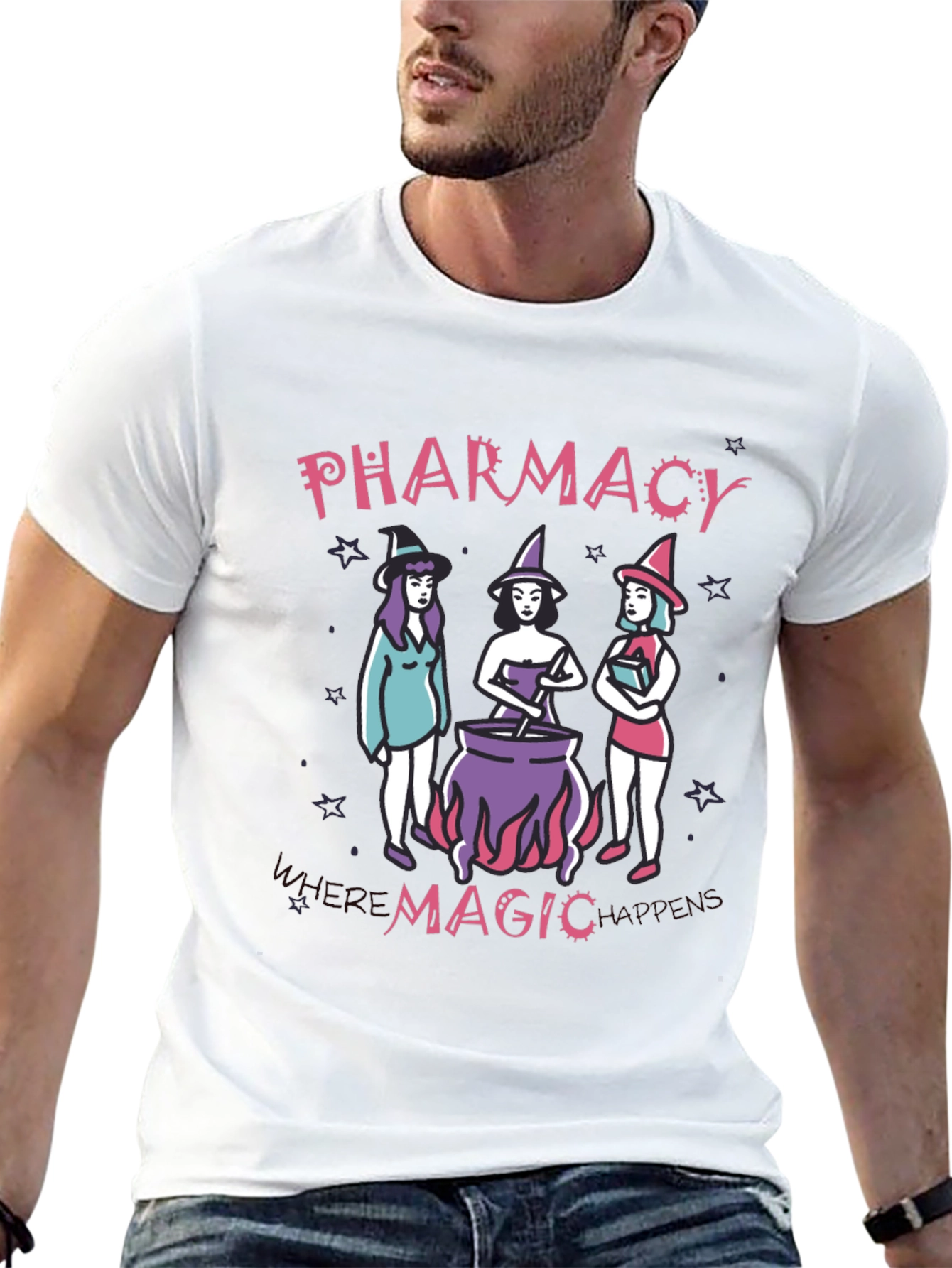 Pharmacy Magic T-Shirt | Witches Brew Halloween Tee