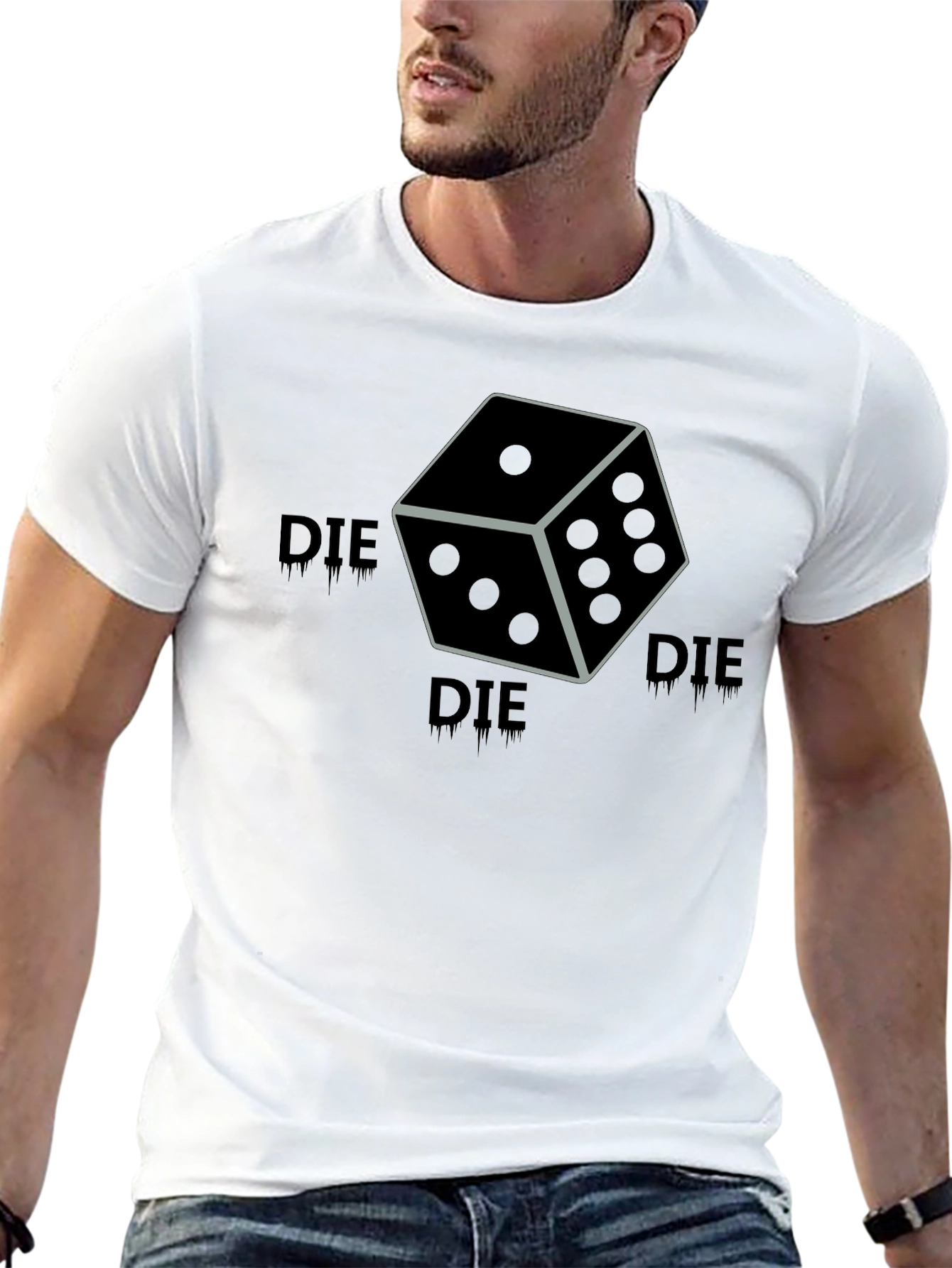 Die Dice T-Shirt - Graphic Print Tee