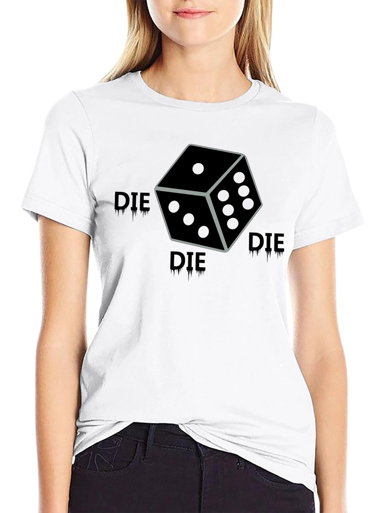 Die Dice T-Shirt - Graphic Print Tee