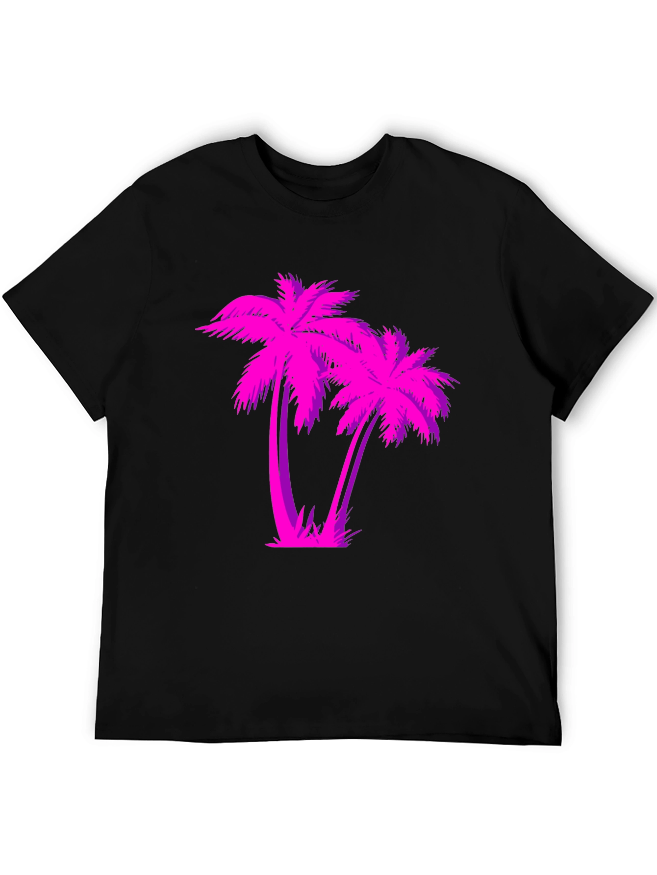 Retro Palm Tree Graphic T-Shirt