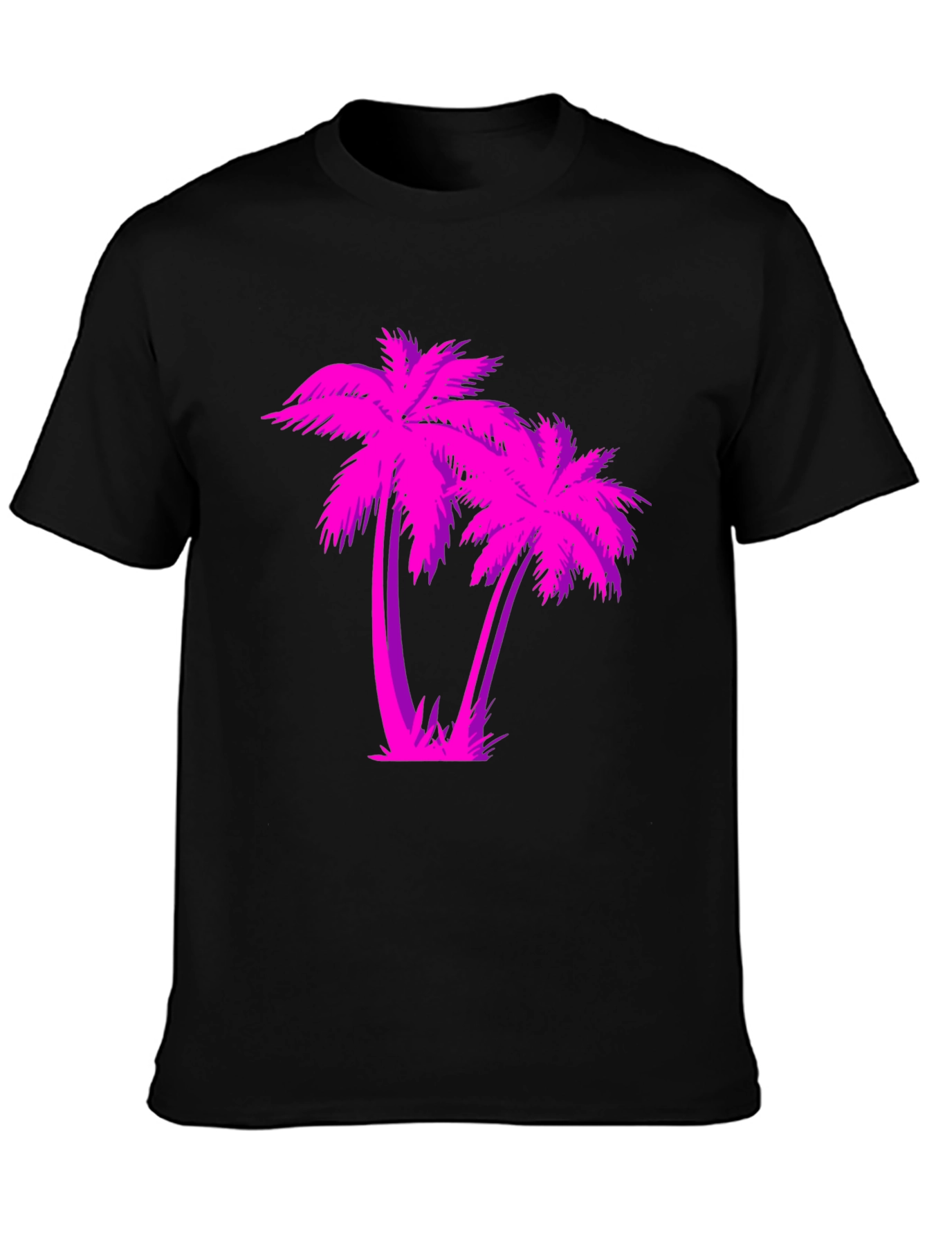 Retro Palm Tree Graphic T-Shirt