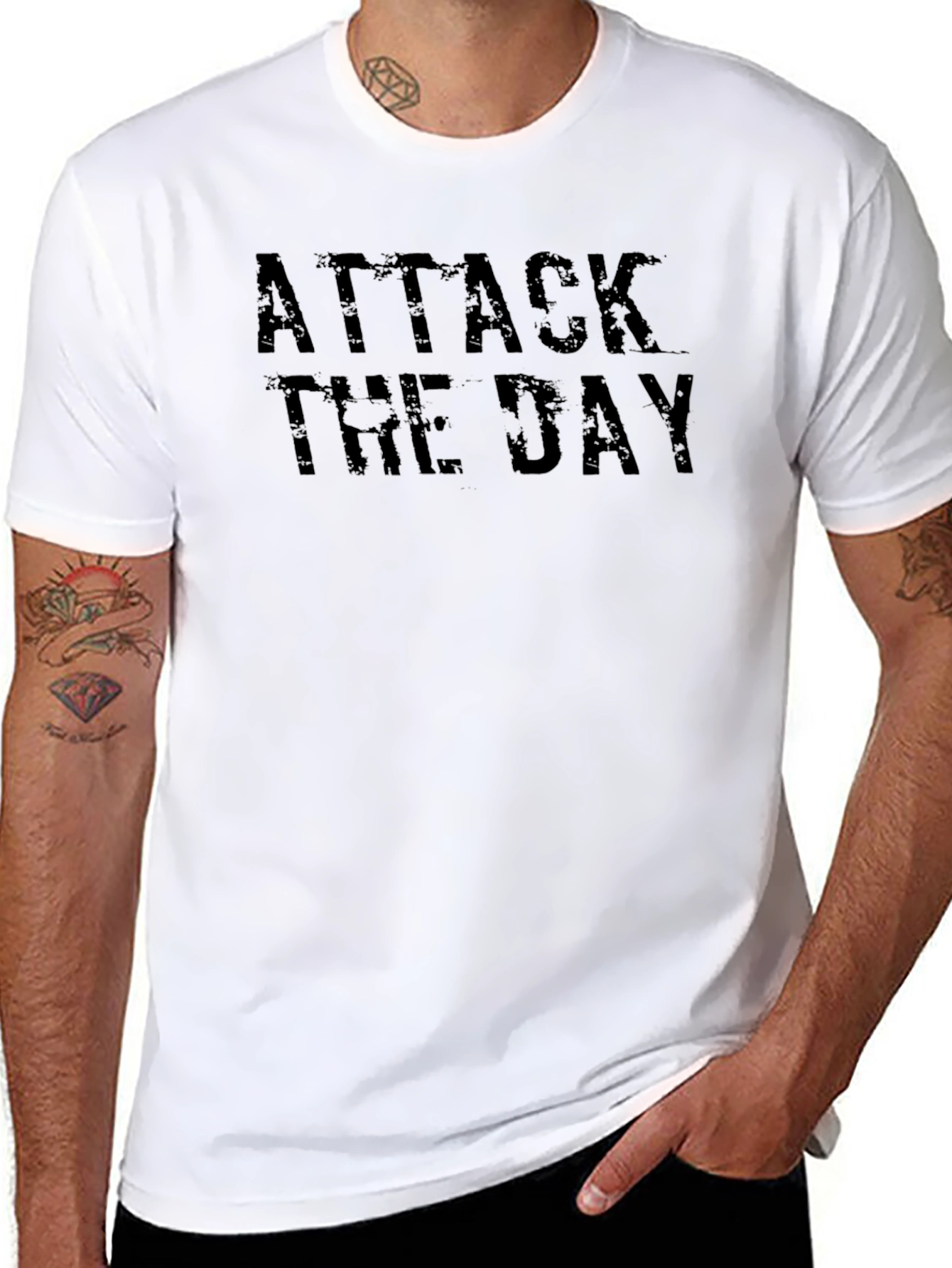 Attack the Day Graphic T-Shirt