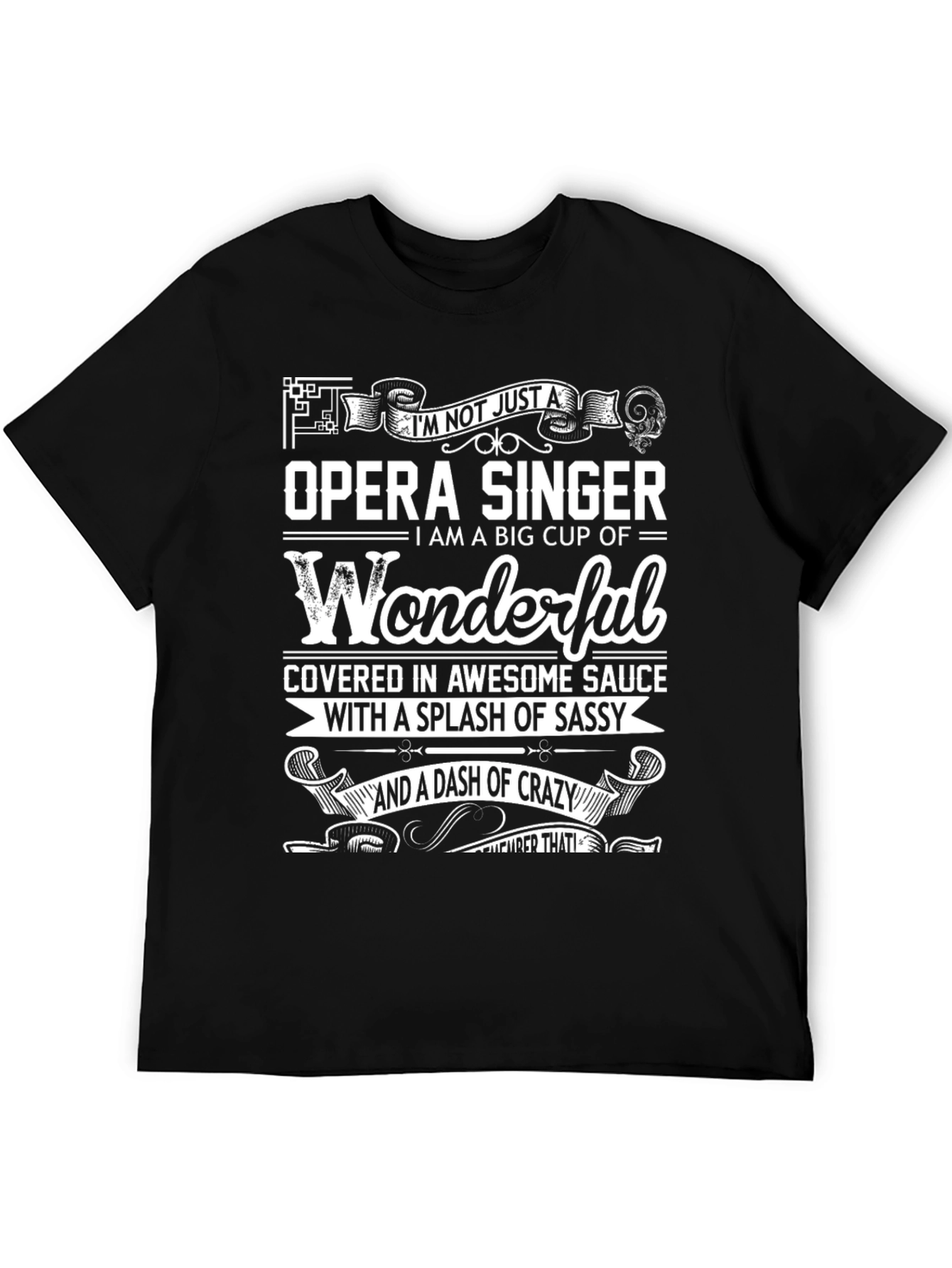 Opera Singer Novelty Graphic Tee