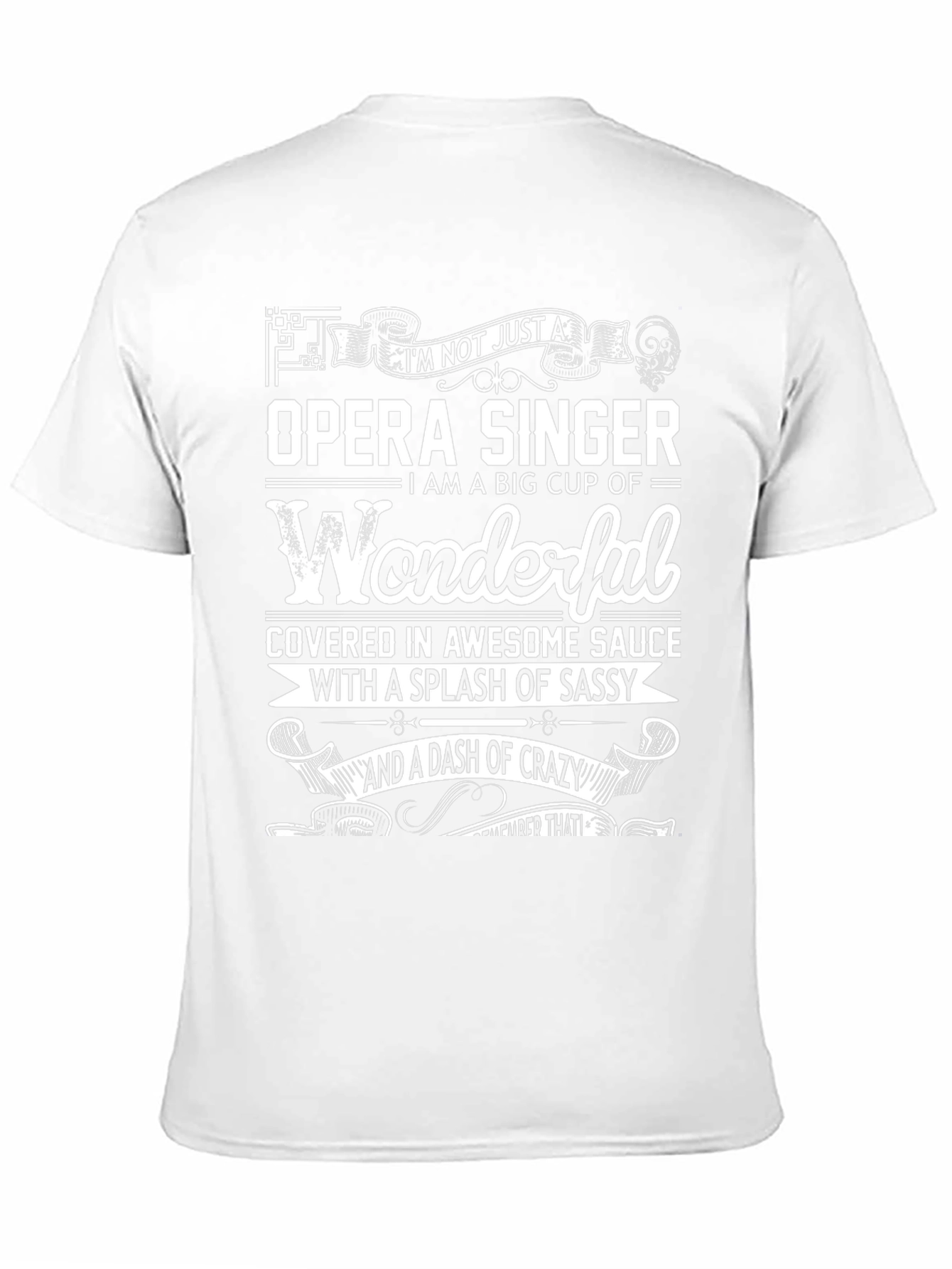 Opera Singer Novelty Graphic Tee