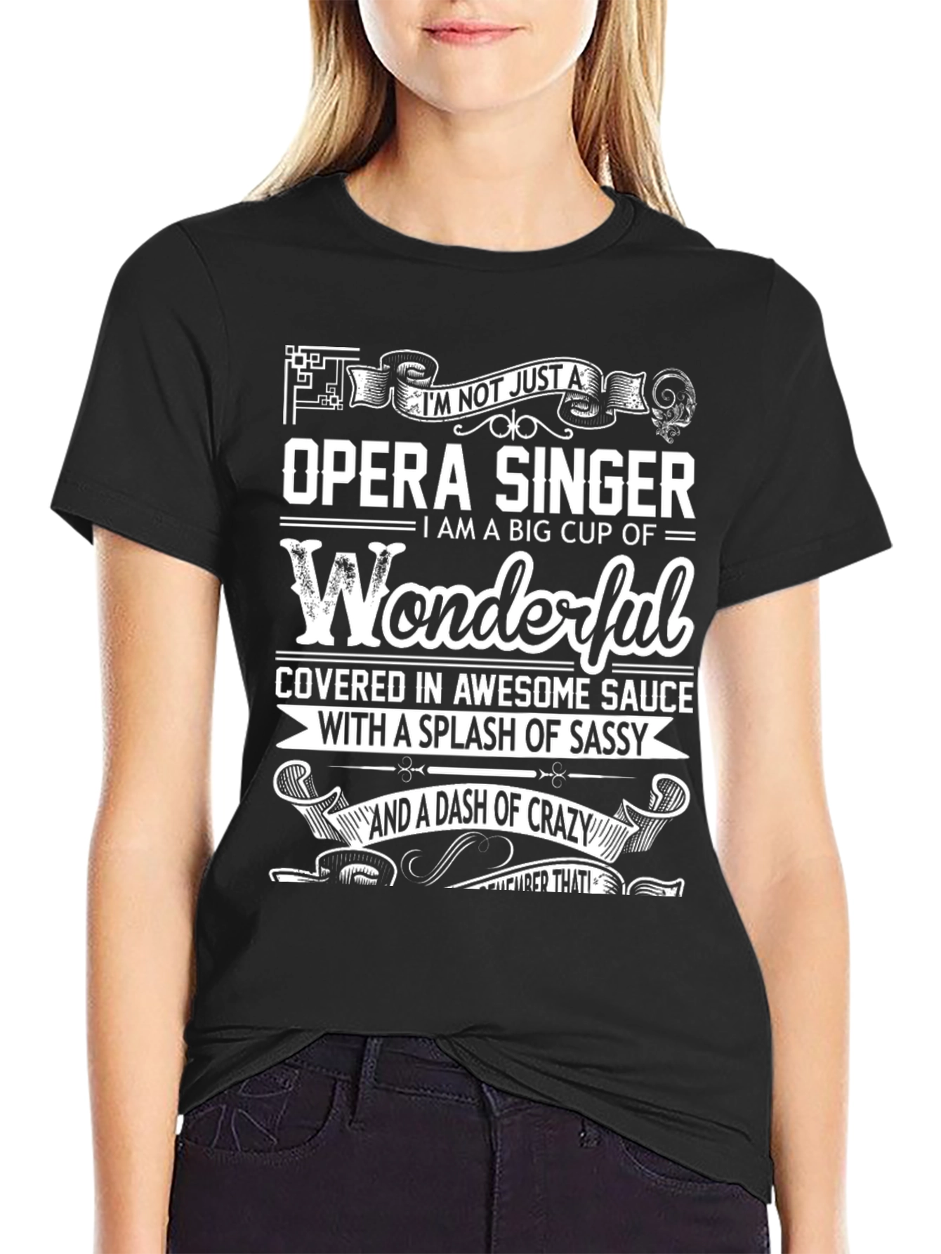 Opera Singer Novelty Graphic Tee
