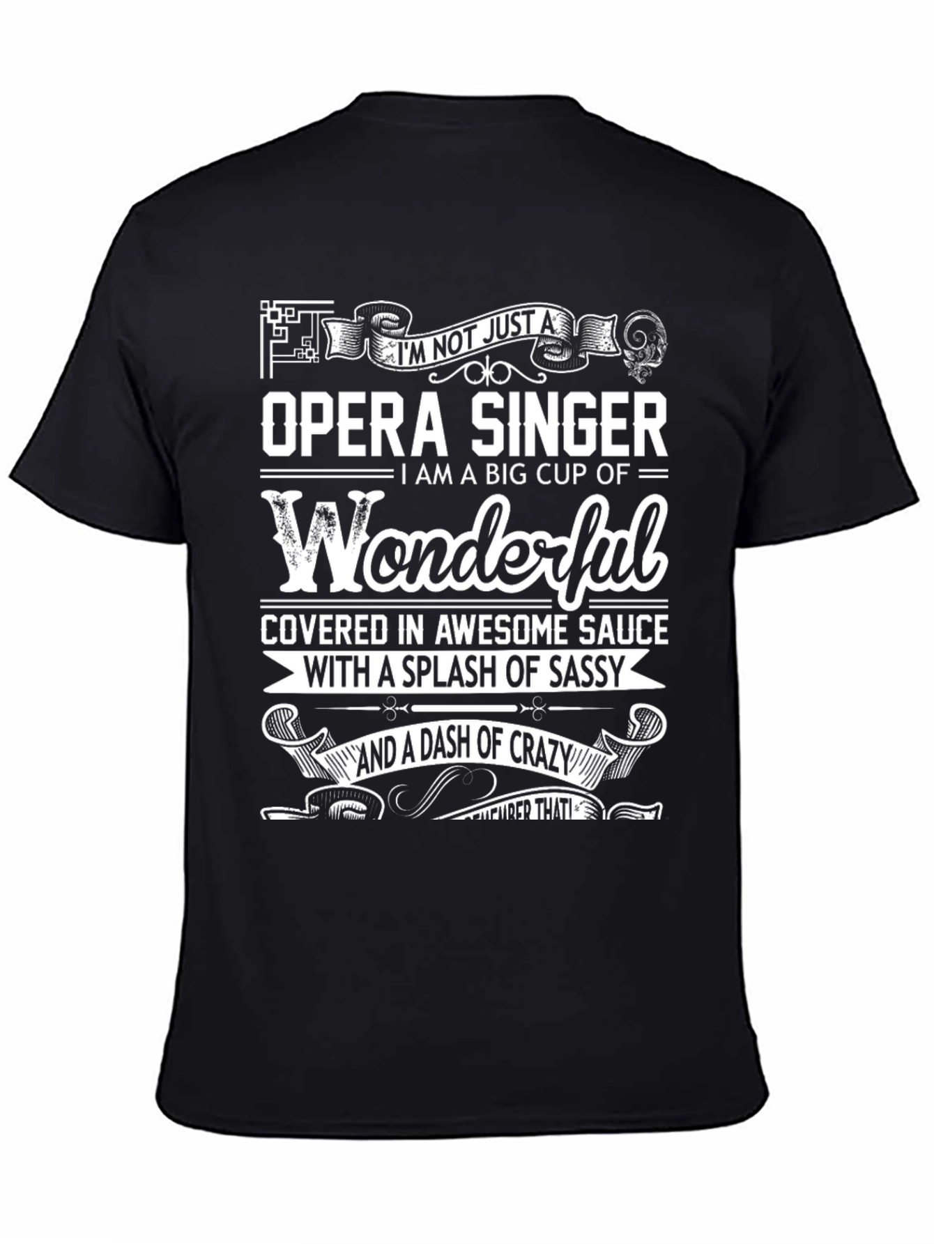 Opera Singer Novelty Graphic Tee