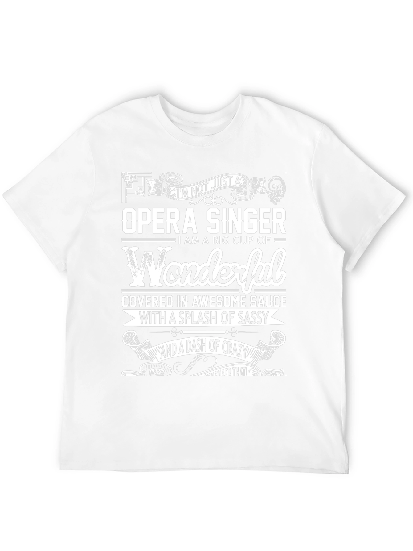 Opera Singer Novelty Graphic Tee