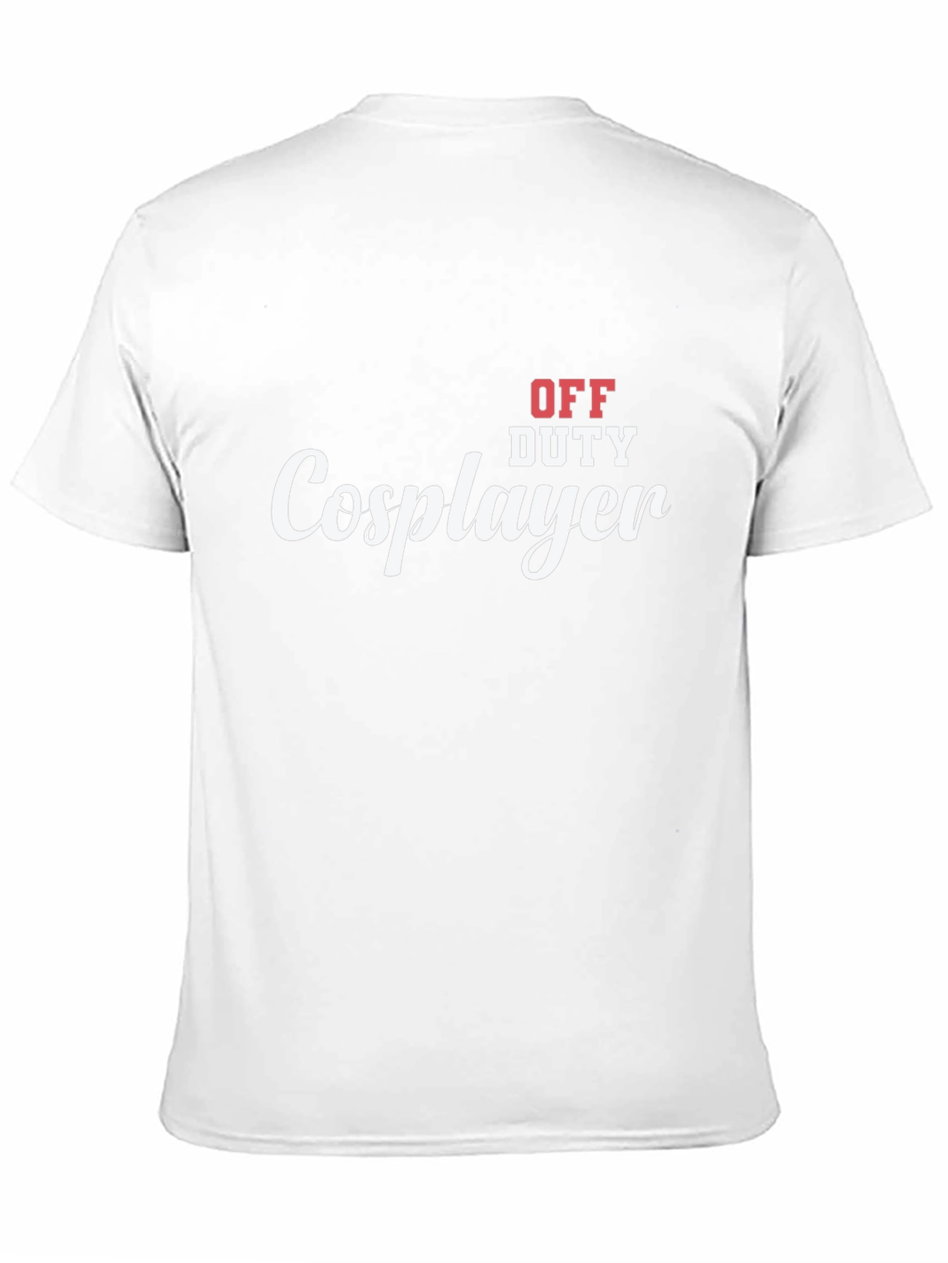 Off Duty Cosplayer Graphic T-Shirt