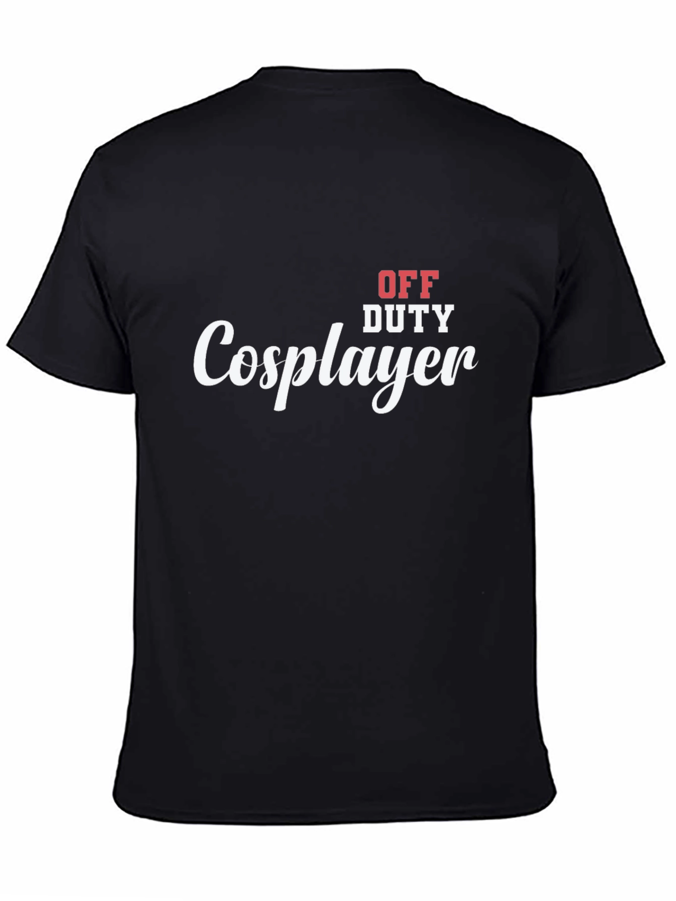 Off Duty Cosplayer Graphic T-Shirt