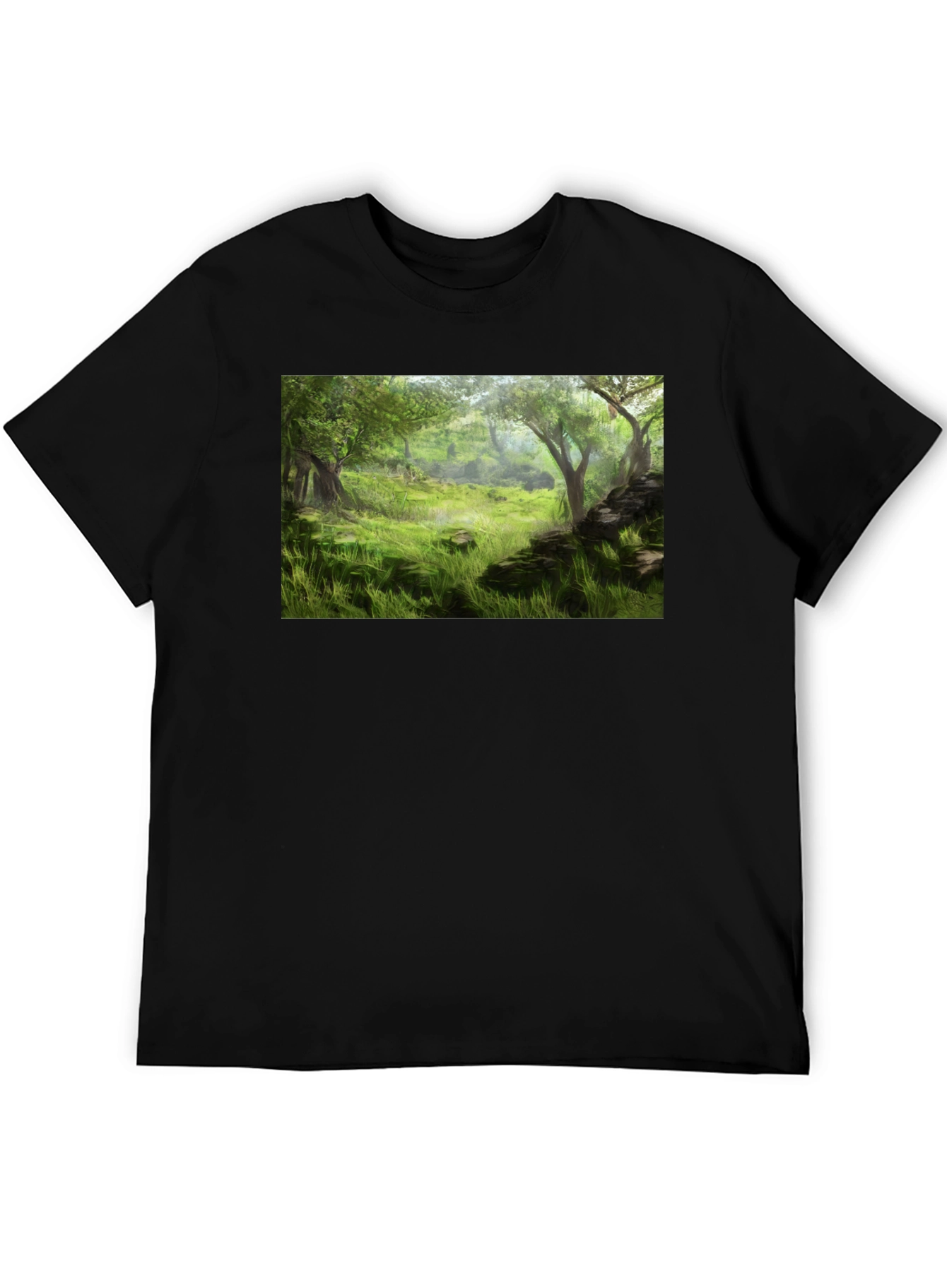 Enchanted Forest Graphic Tee - Nature Lovers T-Shirt