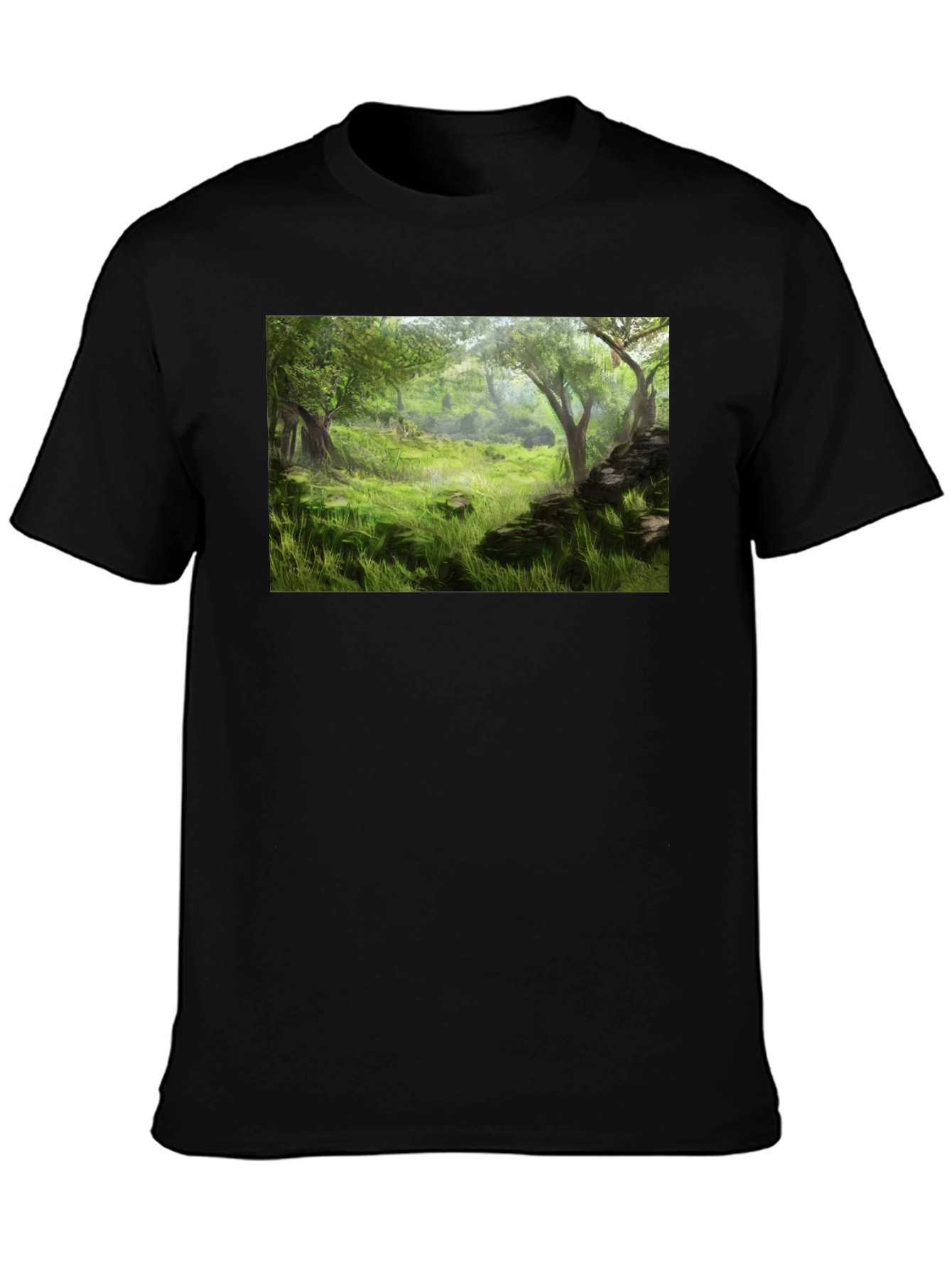 Enchanted Forest Graphic Tee - Nature Lovers T-Shirt
