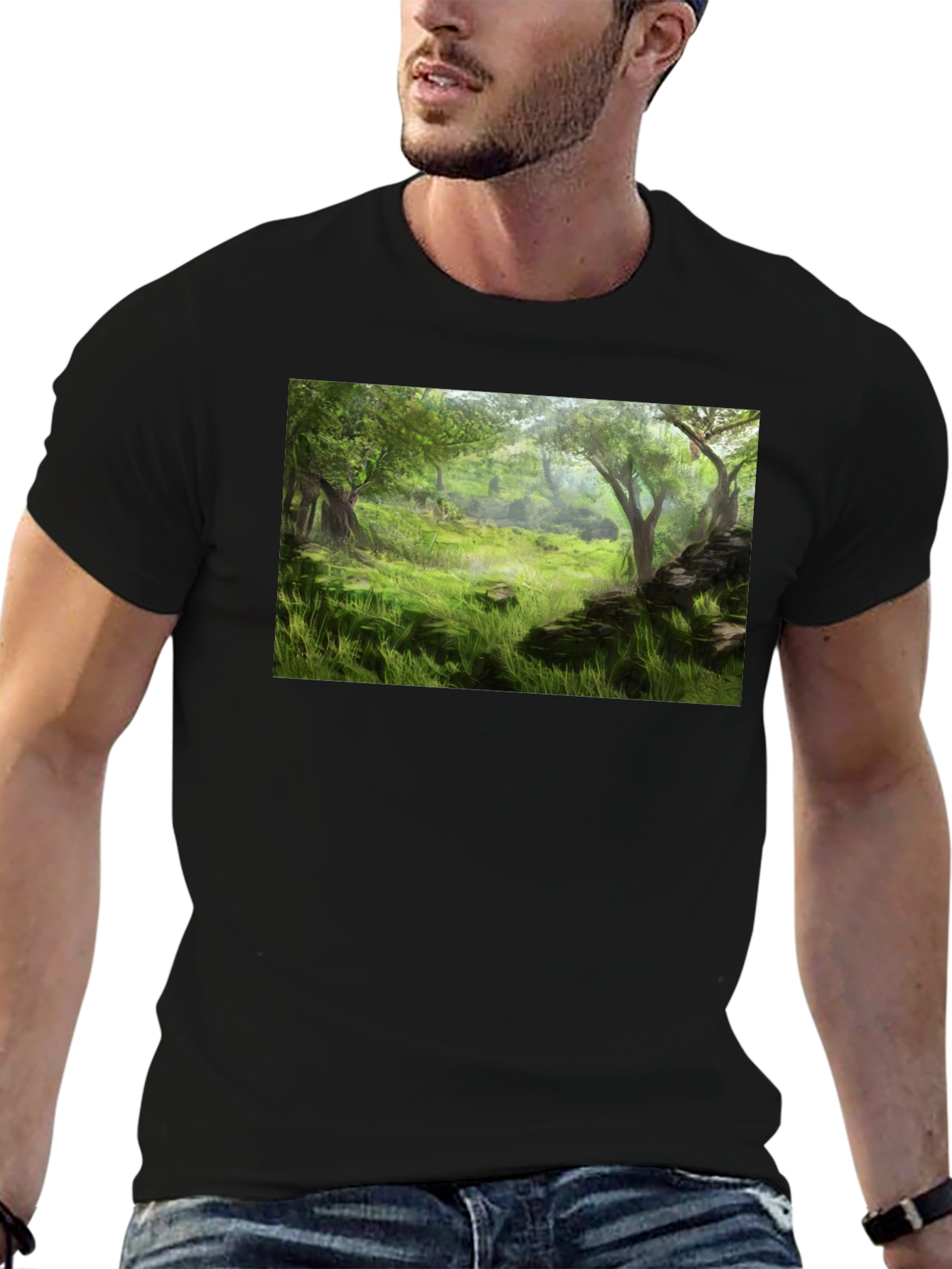 Enchanted Forest Graphic Tee - Nature Lovers T-Shirt