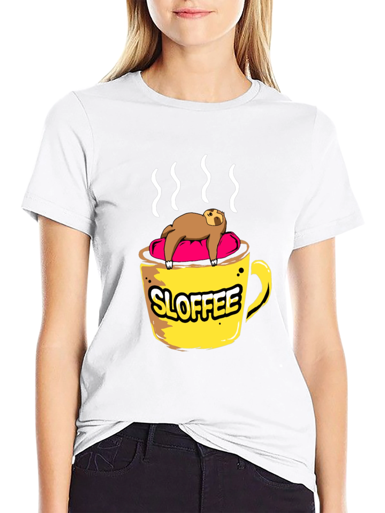 Sloffee Sloth Coffee Lover T-Shirt